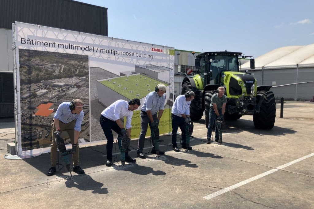 Claas investeert €6,5 miljoen in nieuwe productiehal om kwaliteit en efficiency verder te verbeteren. Foto: Claas