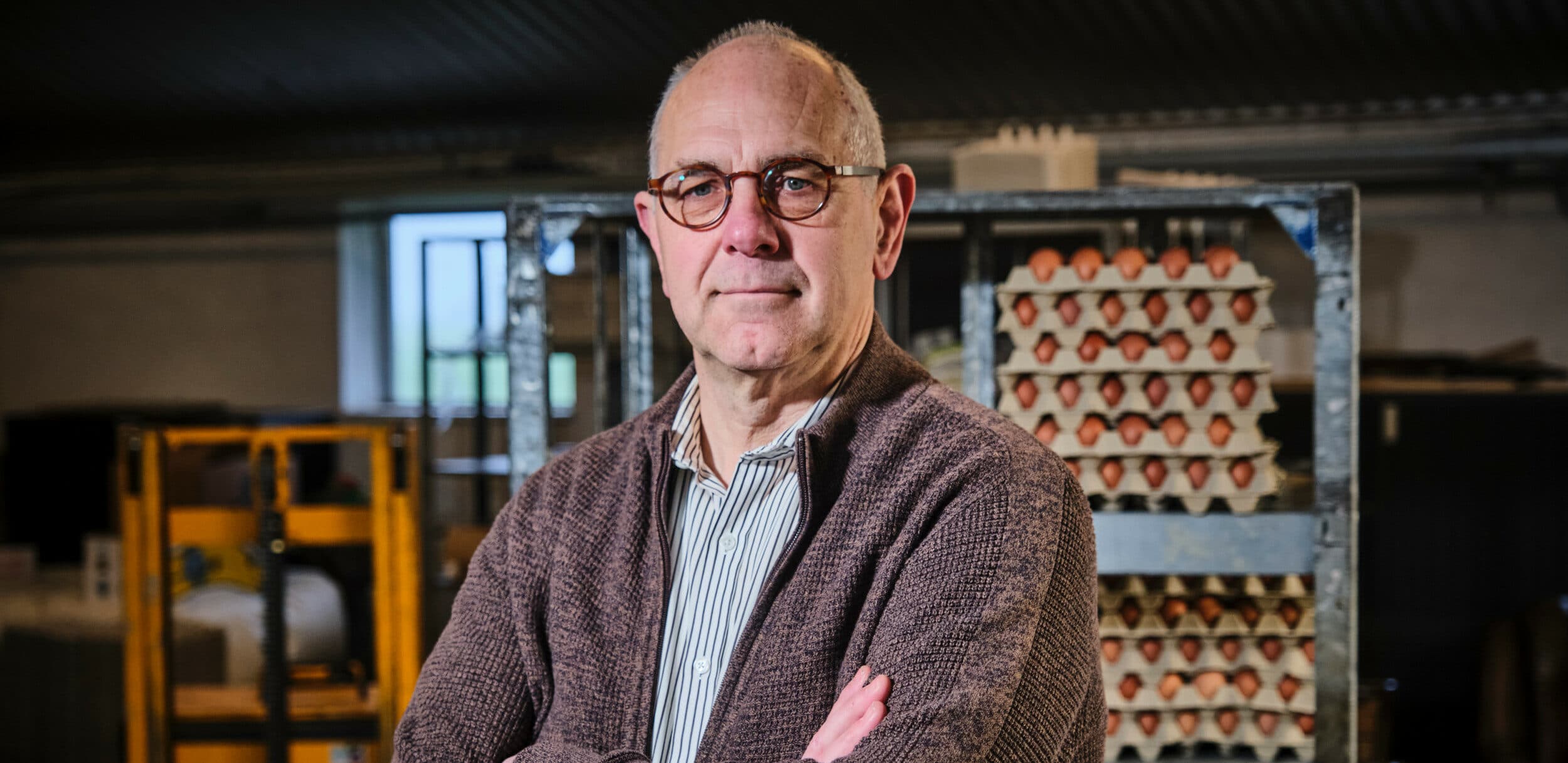 LTO/NOP-voorzitter Kees de Jong roept op om naar de ledenavonden te komen eind september. Foto: Fred Libochant Fotografie
