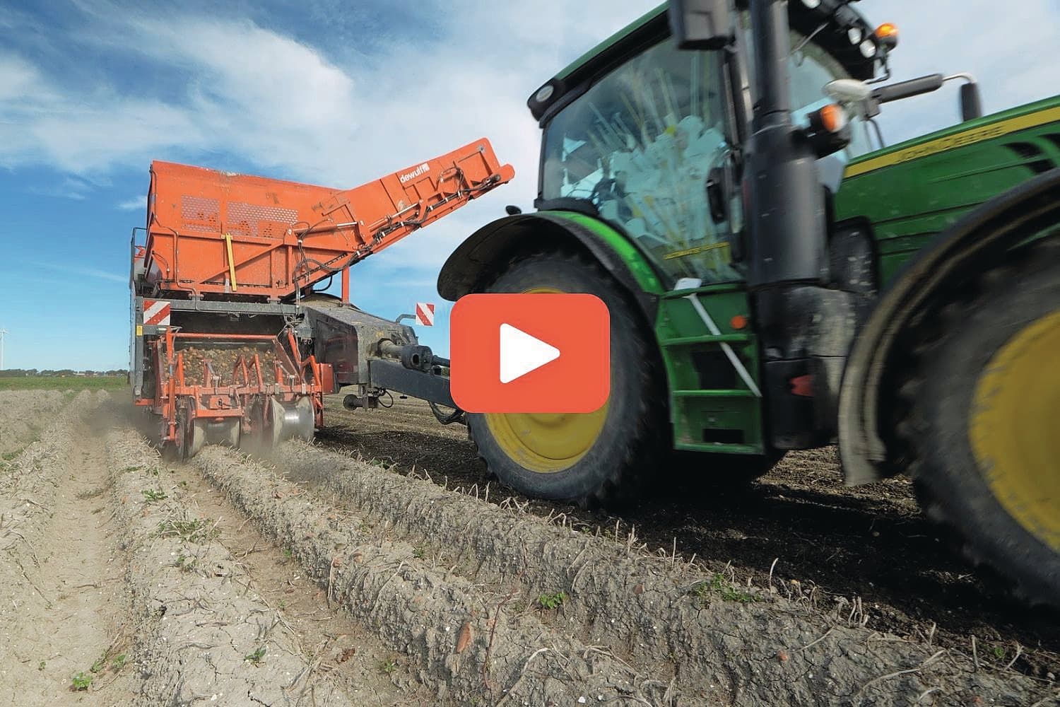 video pootaardappelen rooien