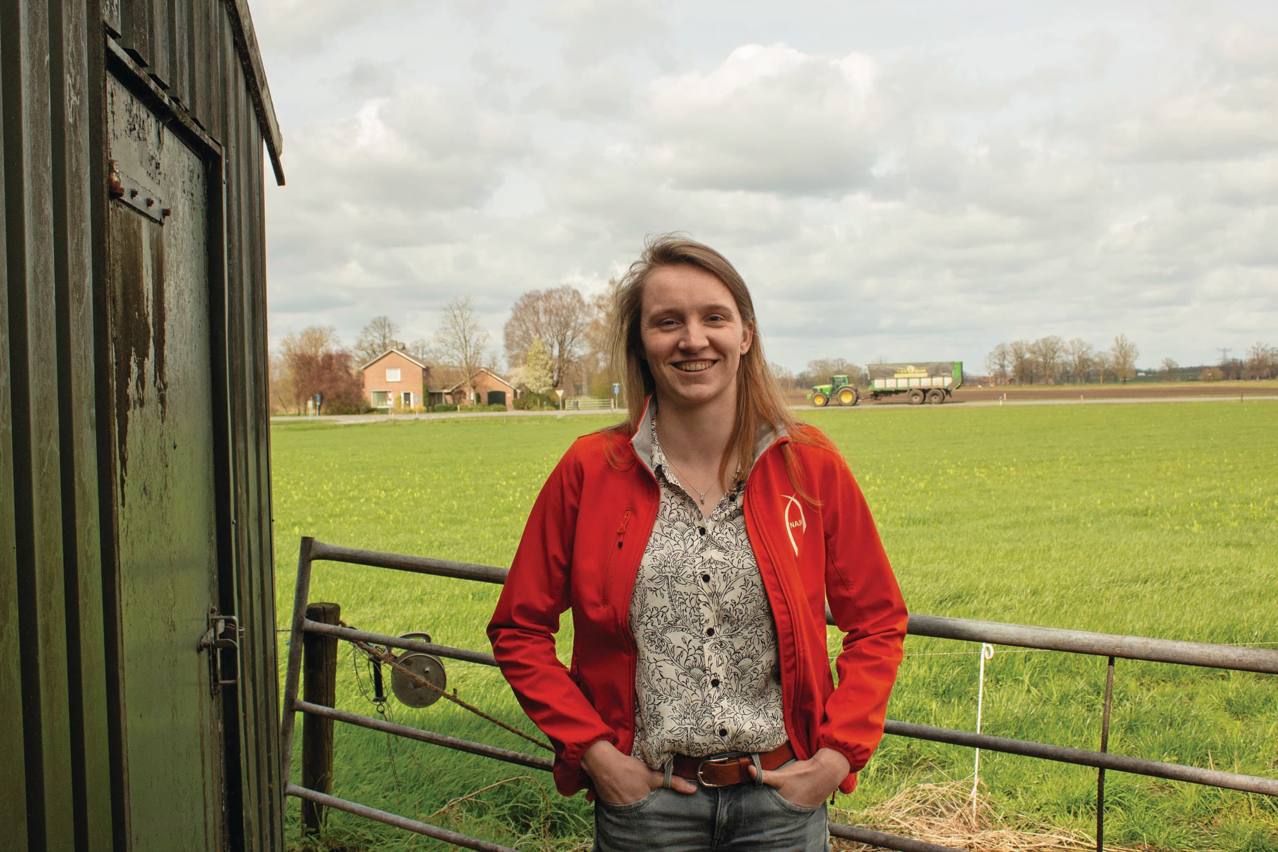 Merel Straathof, melkveehouder en bestuurder bij NAJK: "De samenhang van het hele pakket is belangrijk." Foto: NAJK