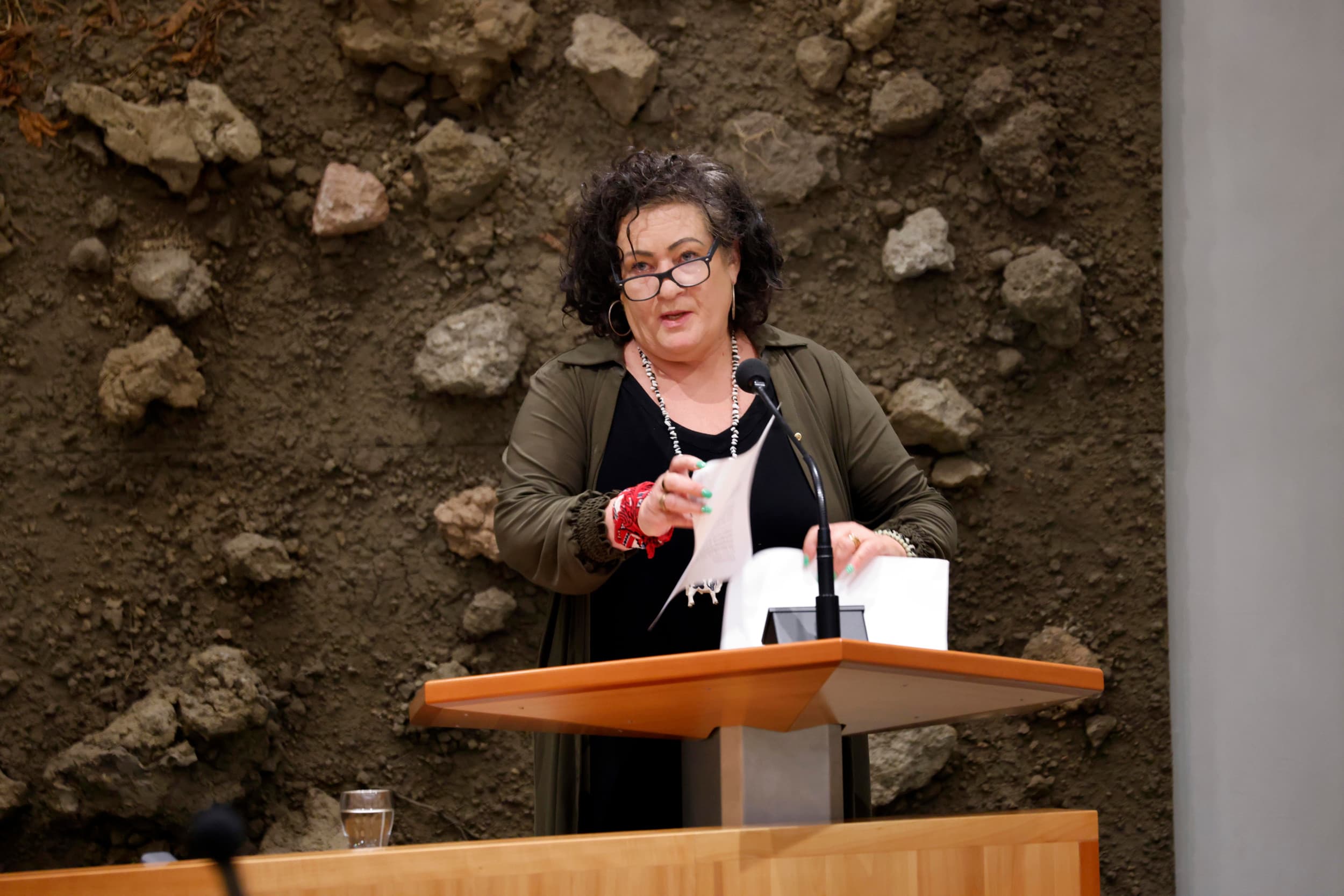 Caroline van der Plas van BoerBurgerBeweging (BBB). Foto: Roel Dijkstra