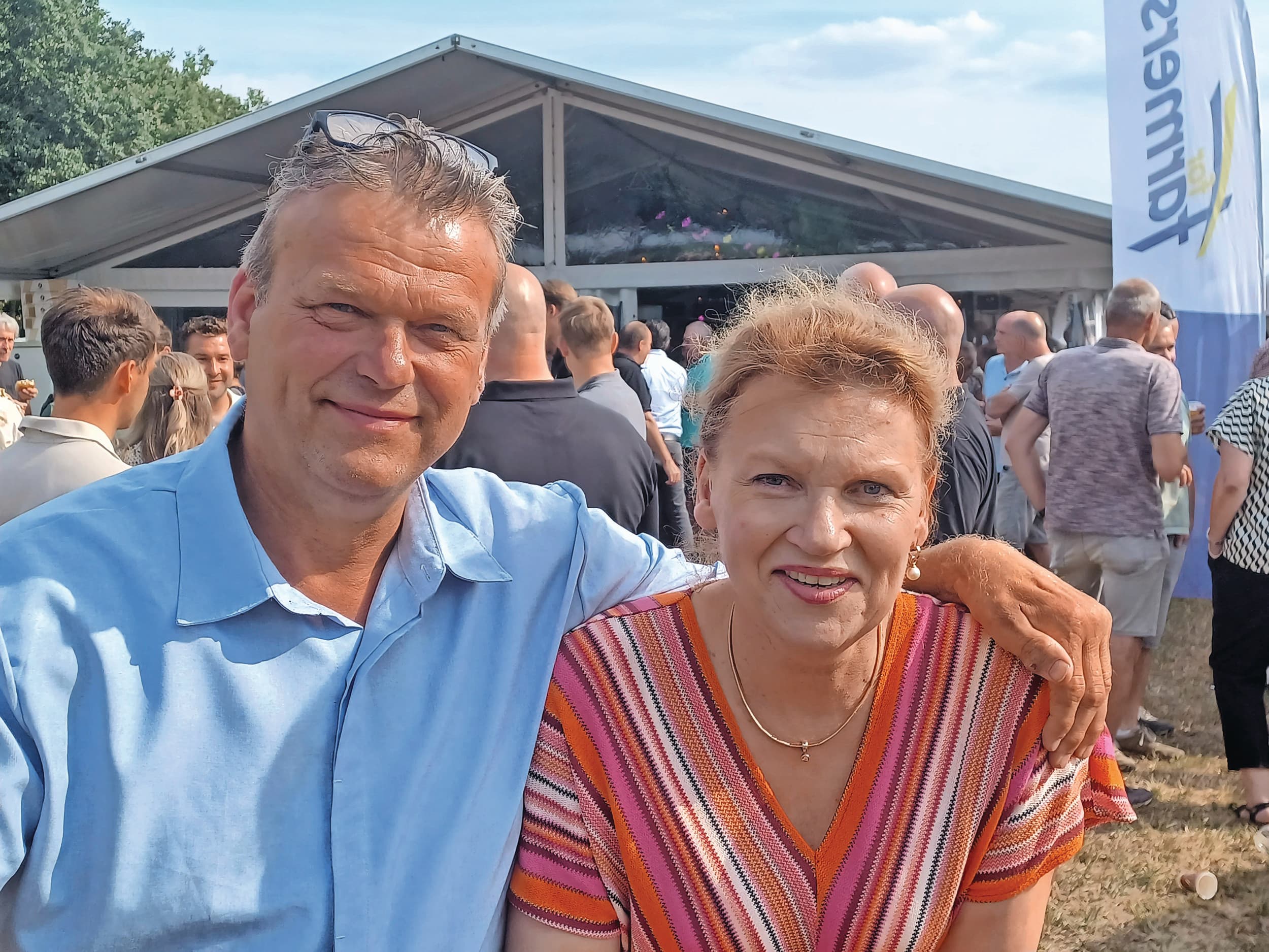 Robert (59) en Helma (56) van der Heijden houden in Heeswijk-Dinther en omgeving op vijf bedrijven varkens. Foto: Kees van Dooren