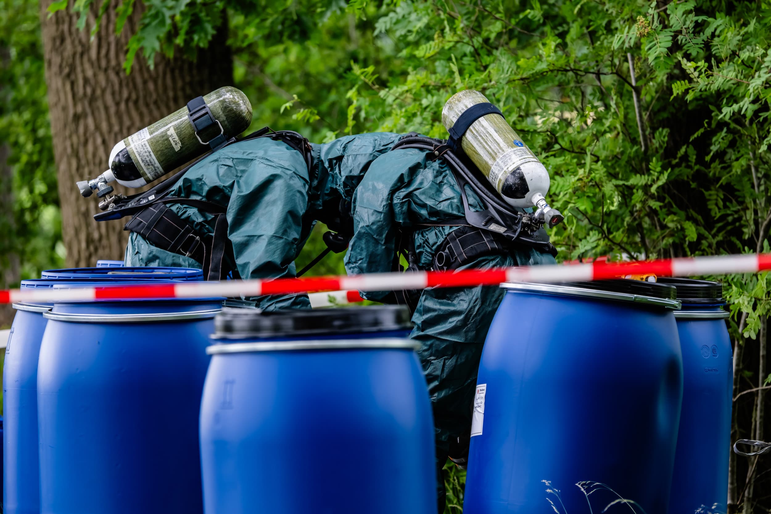 Drugsafval wordt meestal gedumpt op gemeentelijke grond, maar ook natuurgebieden van natuurorganisaties en particuliere percelen zijn geregeld doelwit. Foto: ANP