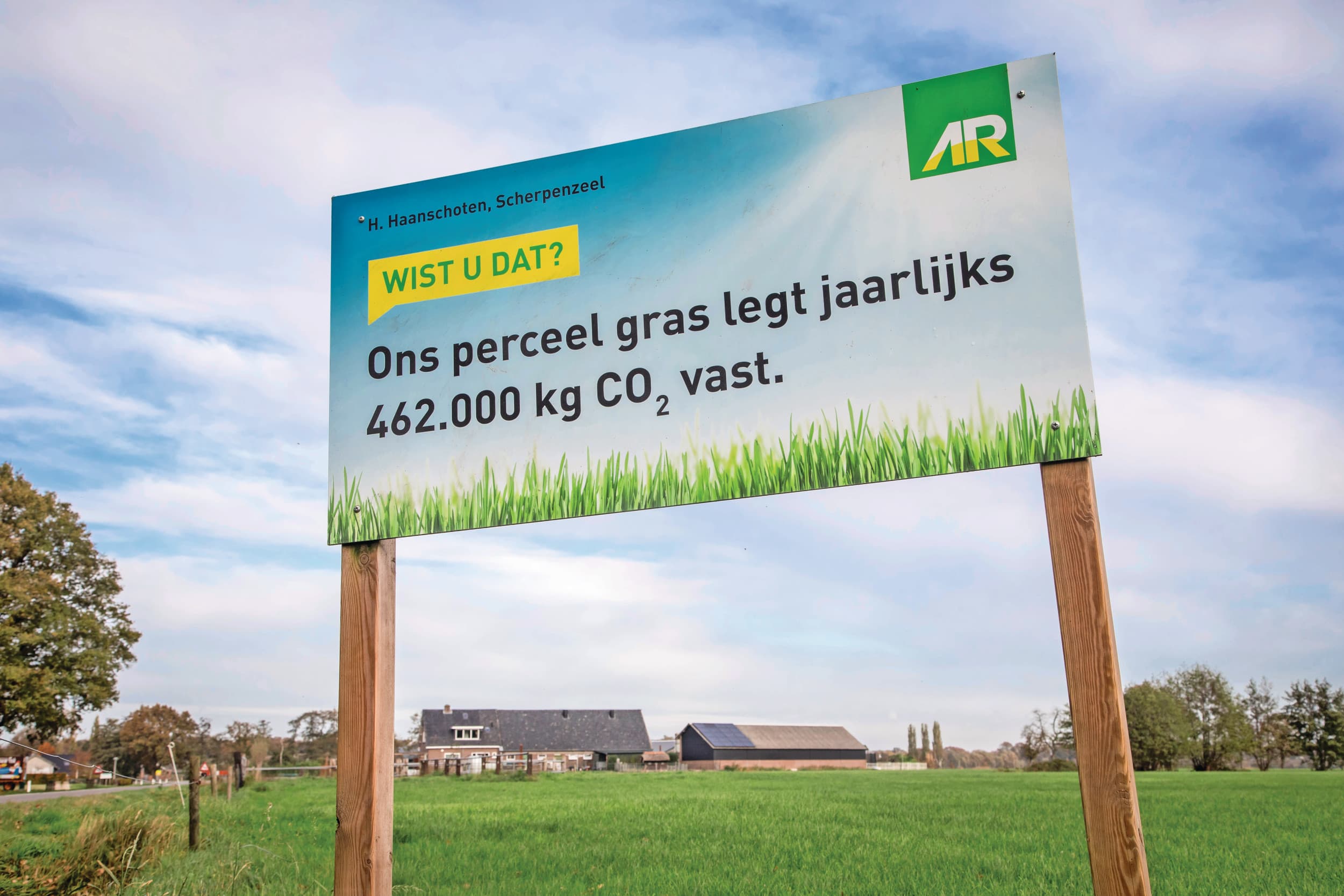 Het probleem: uitstoot. De oplossing: vastlegging. Foto: Koos Groenewold