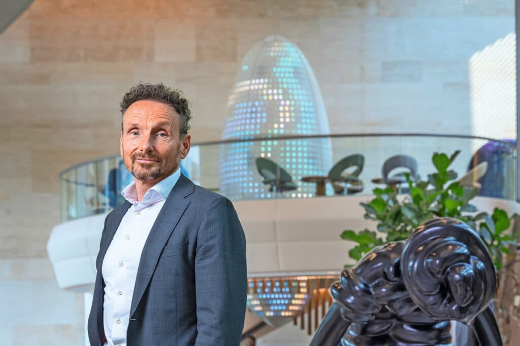 ABN Amro schakelt een onafhankelijke ruimtelijkeordeningsadviseur in als bedrijven willen groeien, zegt Pierre Berntsen. Die geeft dan advies. “Dit om te bekijken: kan dit, is het juridisch houdbaar? Wij willen het comfort hebben dat een onafhankelijke derde hier duidelijkheid over geeft.” Foto: Koos Groenewold