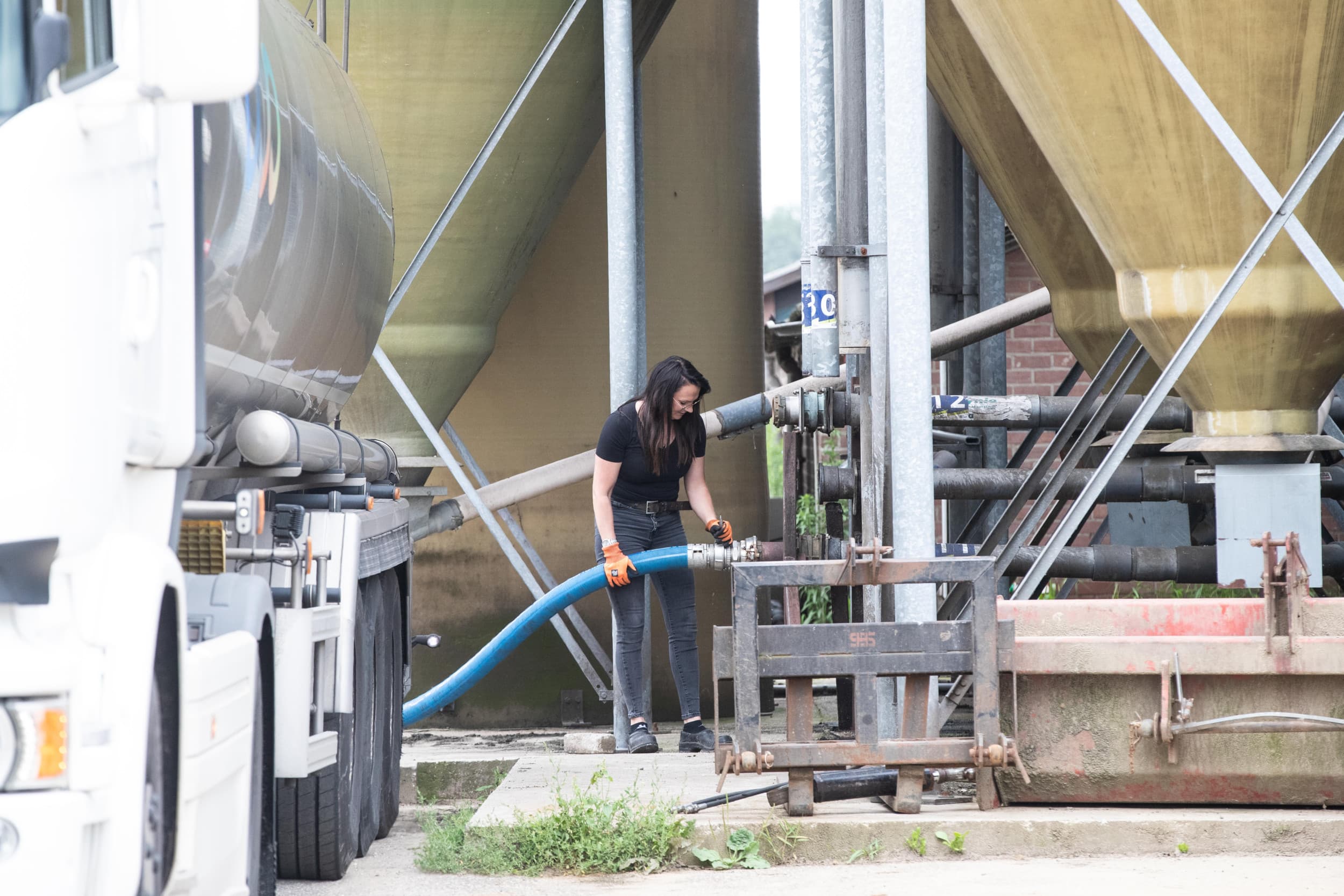 Door krimp van de veestapel dreigt volgens ABN Amro een structurele economische schade van €1,5 miljard. De mengvoerindustrie wordt hard geraakt doordat de vraag afneemt als gevolg van het stoppen van veehouderijbedrijven. Foto: Ronald Hissink