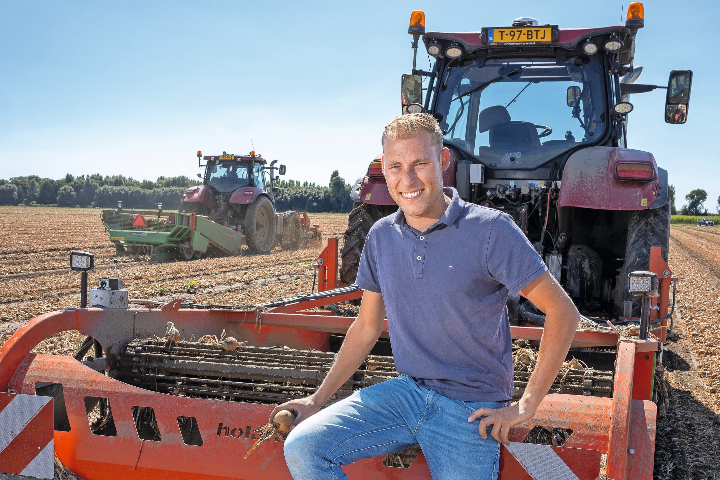 Hugo Haverkamp heeft de drive om te boeren van zijn opa, met wie hij een hele sterke band had. Foto’s: Peter Roek