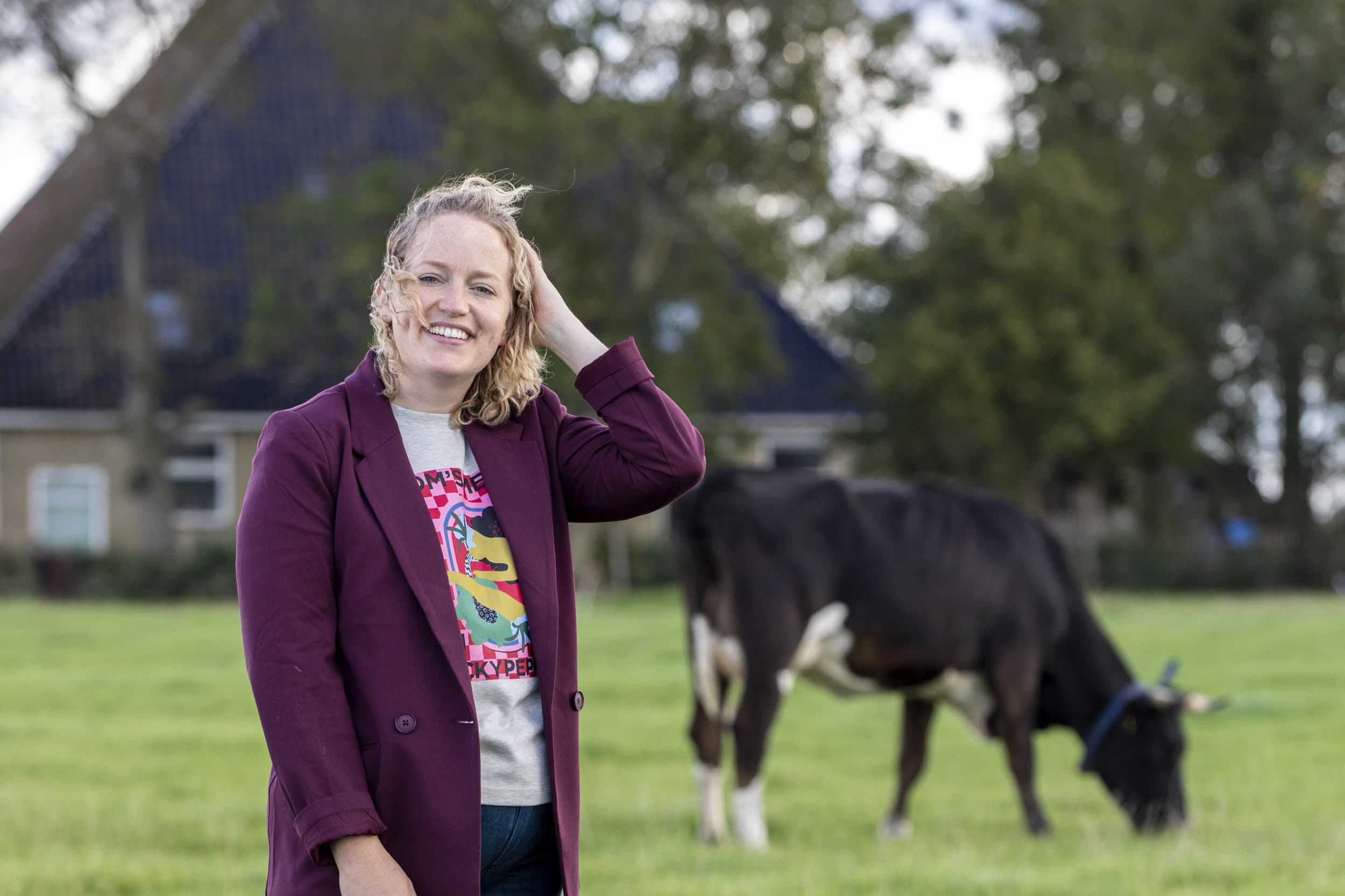 Jet Koerts, nieuwe columnist voor Boerderij.nl. Foto: Anne van der Woude