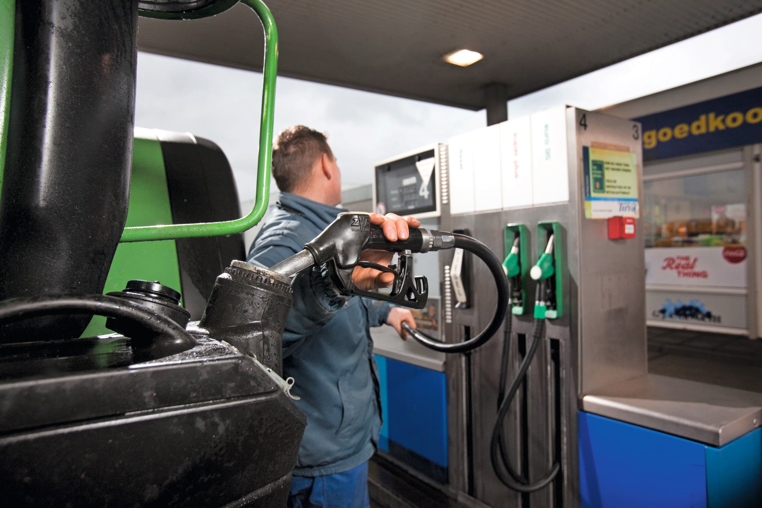 Duitse boeren krijgen weer volledige belastingkorting op diesel, heeft het Duitse kabinet besloten. Foto: Jan Willem Schouten