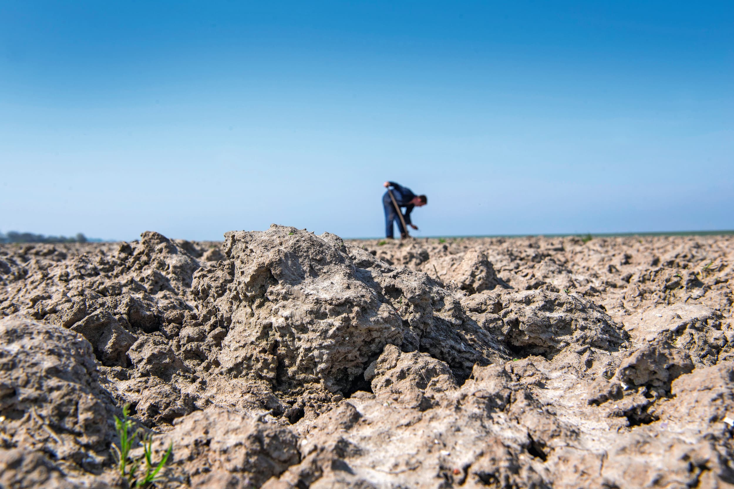 Met de nieuwe bodemrichtlijn wil de Europees Parlement dat in kaart wordt gebracht hoe de bodem eraan toe is. Landbouworganisaties vrezen bureaucratie. Foto: Mark Pasveer