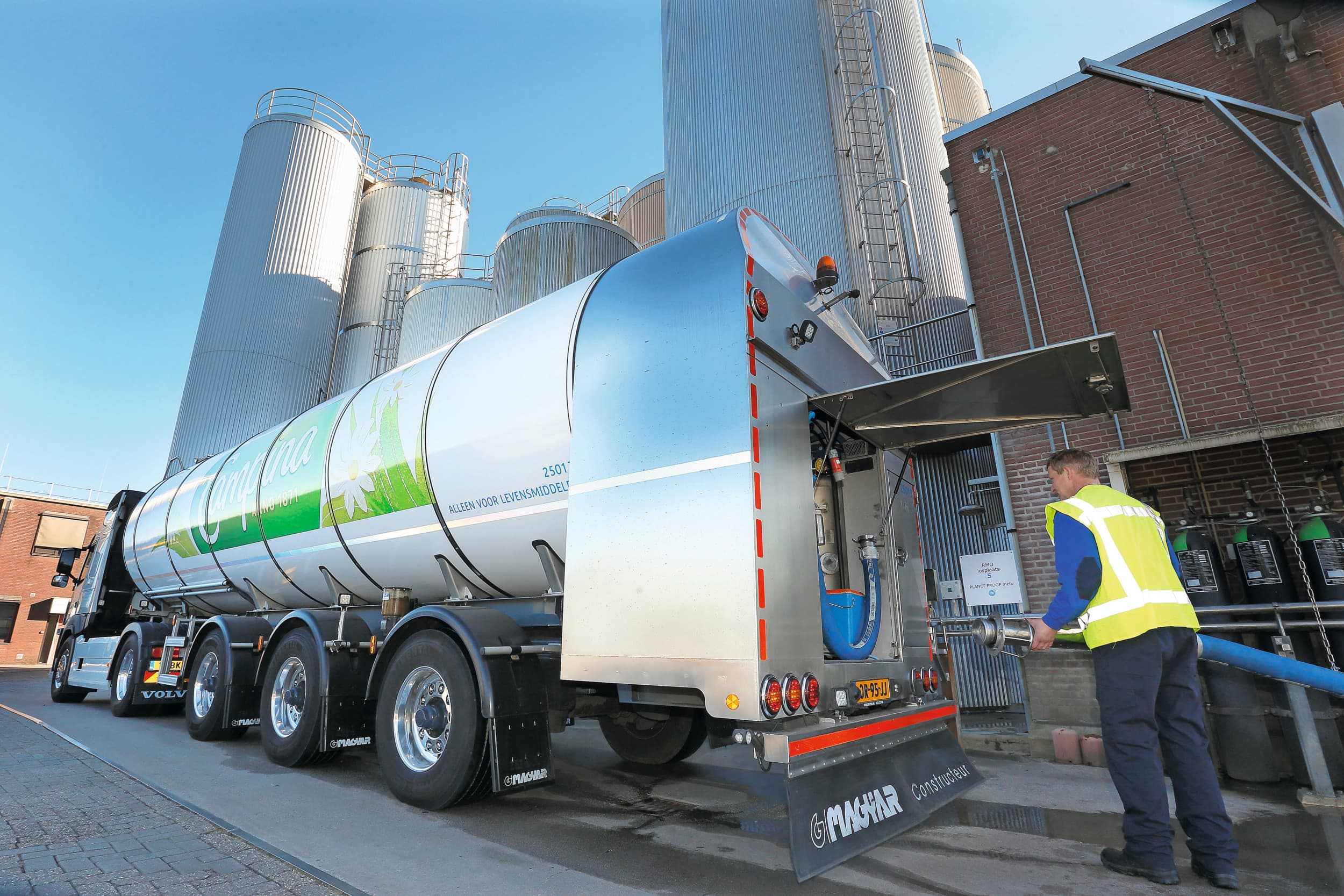 De ambitie van FrieslandCampina is om uiterlijk in 2050 netto-klimaatneutraal te produceren. Foto: Hans Prinsen