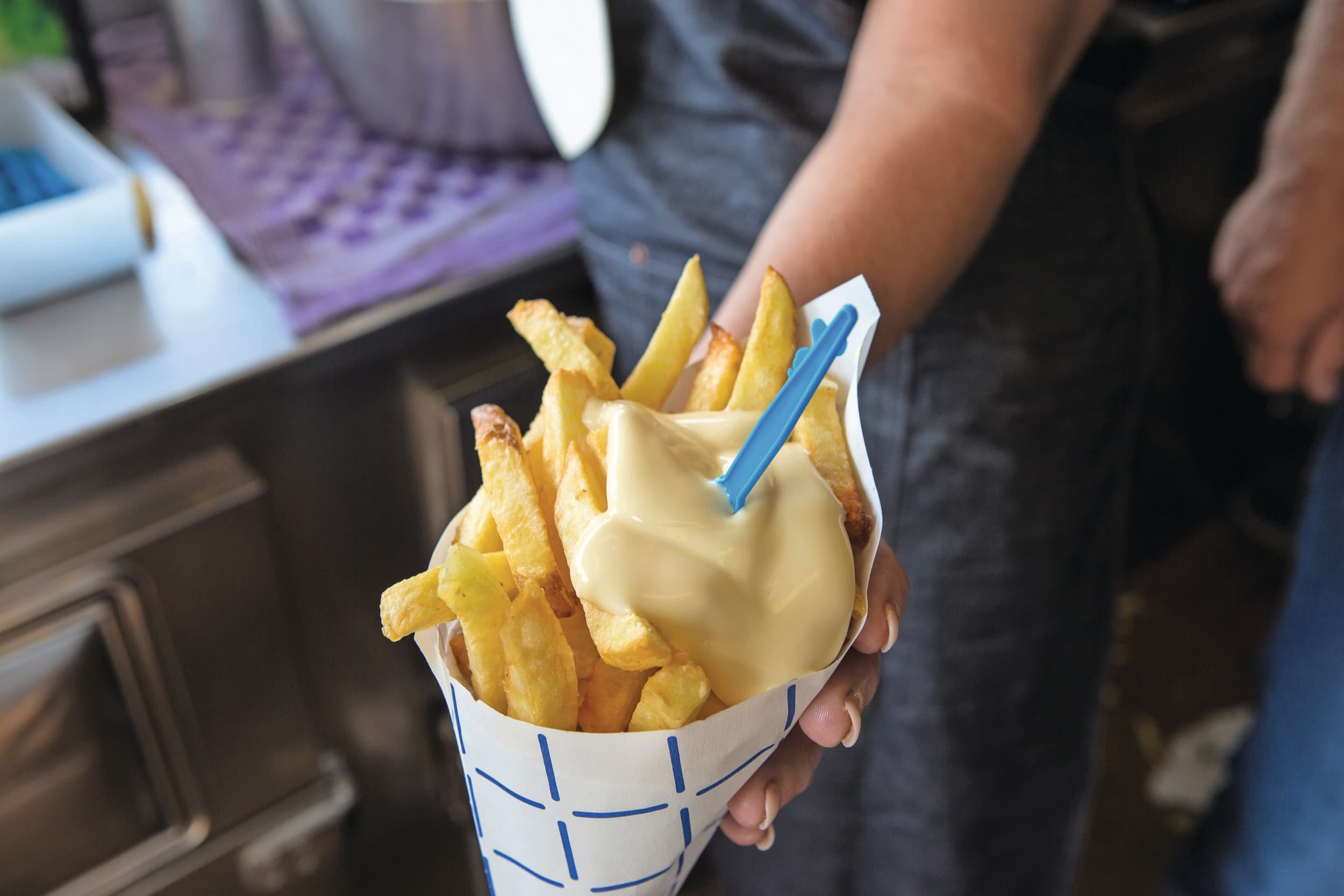 België en Nederland zien de fritesexport afnemen. Desondanks ziet Belgapom kansen om de sector verder te laten groeien. Foto: Peter Roek