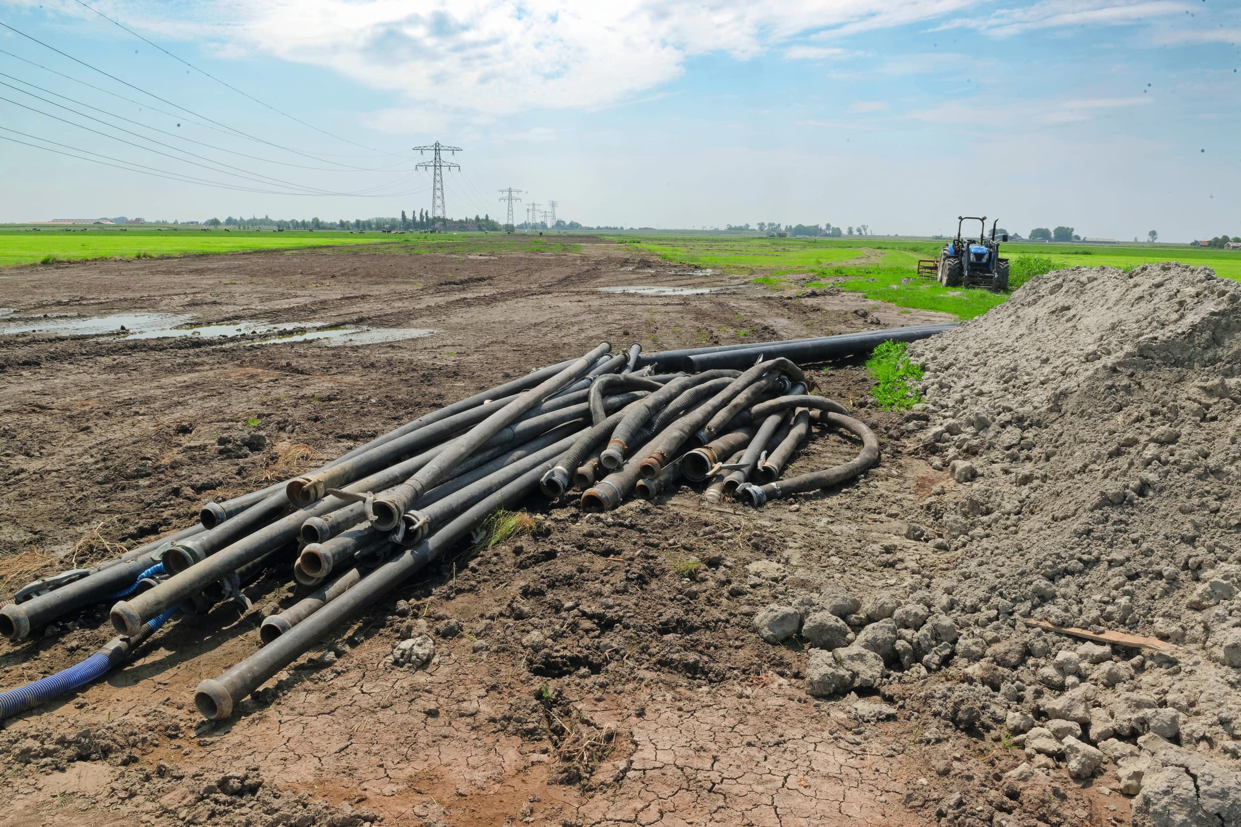uitbreiding elektriciteitsnet Tennet landbouwgrond