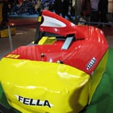 Gestroomlijnde frontmaaier van Fella