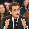 Sarkozy op bezoek