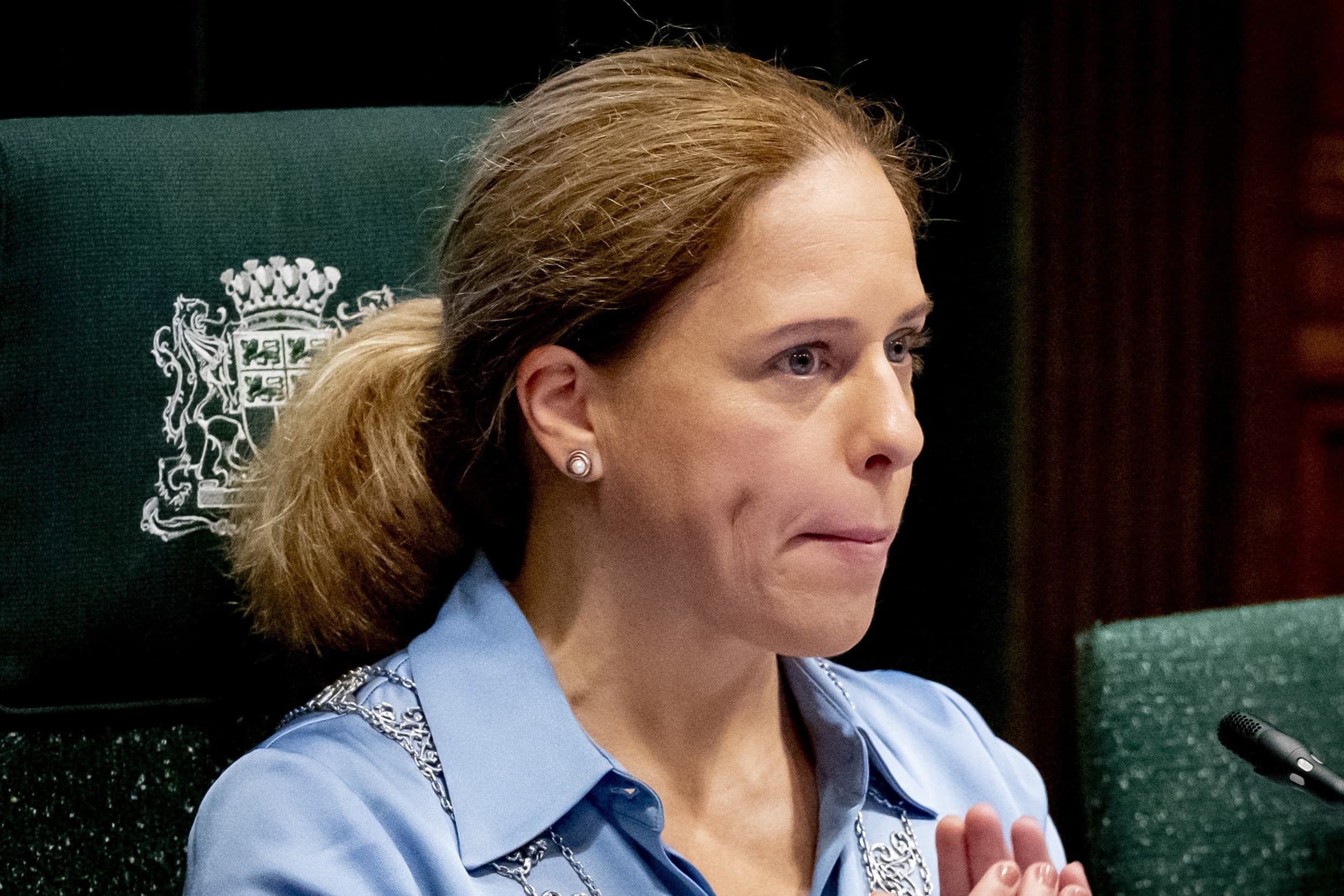 Carola Schouten, sinds 2024 burgemeester van Rotterdam, besloot in haar periode als landbouwminister in 2021 terecht tot een tijdelijke sluiting van slachterij Gosschalk vanwege ernstige dierenwelzijnsovertredingen. Foto: ANP