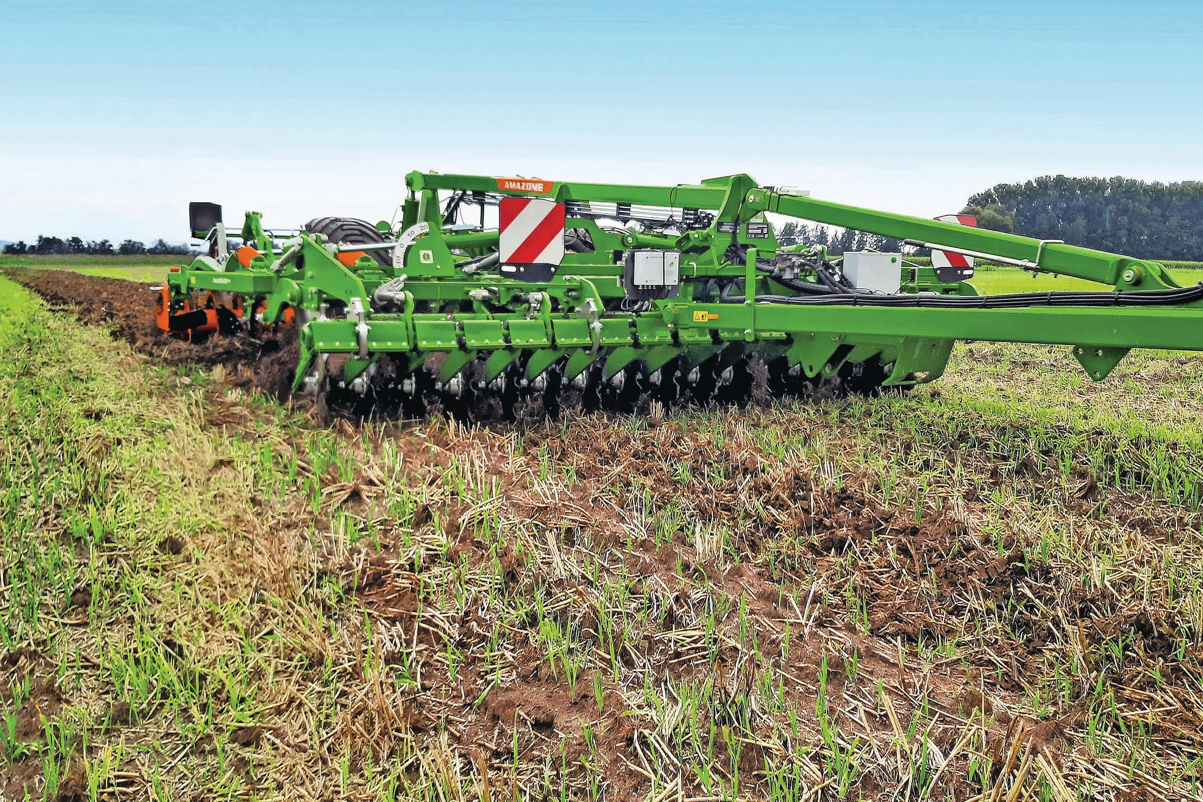 Amazone is met SoilDetect een van de winnaars van de DLG Agrifuture Concept 2025. Het systeem SoilDetect maakt gebruik van AutoTill-sensoren en een vierpuntsmeting-methode via de tanden van de cultivator, waarmee stroom in de grond wordt geleid. Foto: Amazone