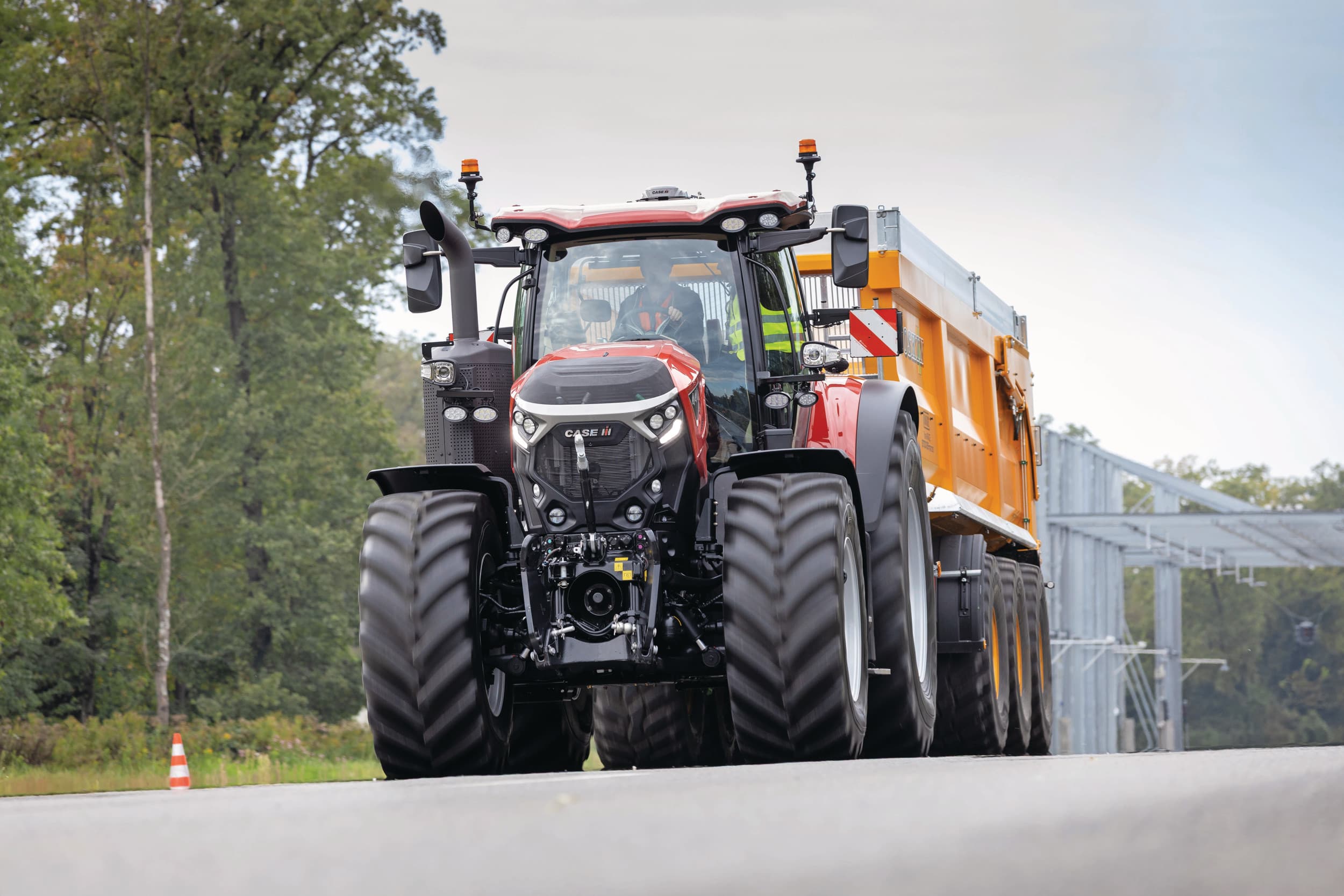 Case IH breidt de Optum-serie uit met drie modellen. Het nieuwe topmodel is de Optum 440 met 435 pk. Foto: Bob Karsten