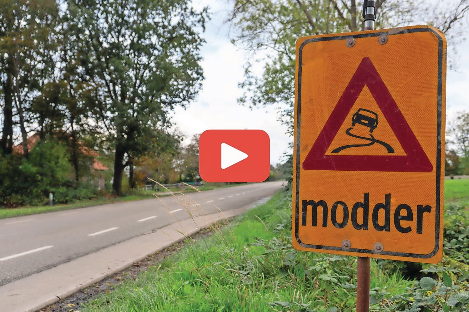 video modder op de weg landbouw