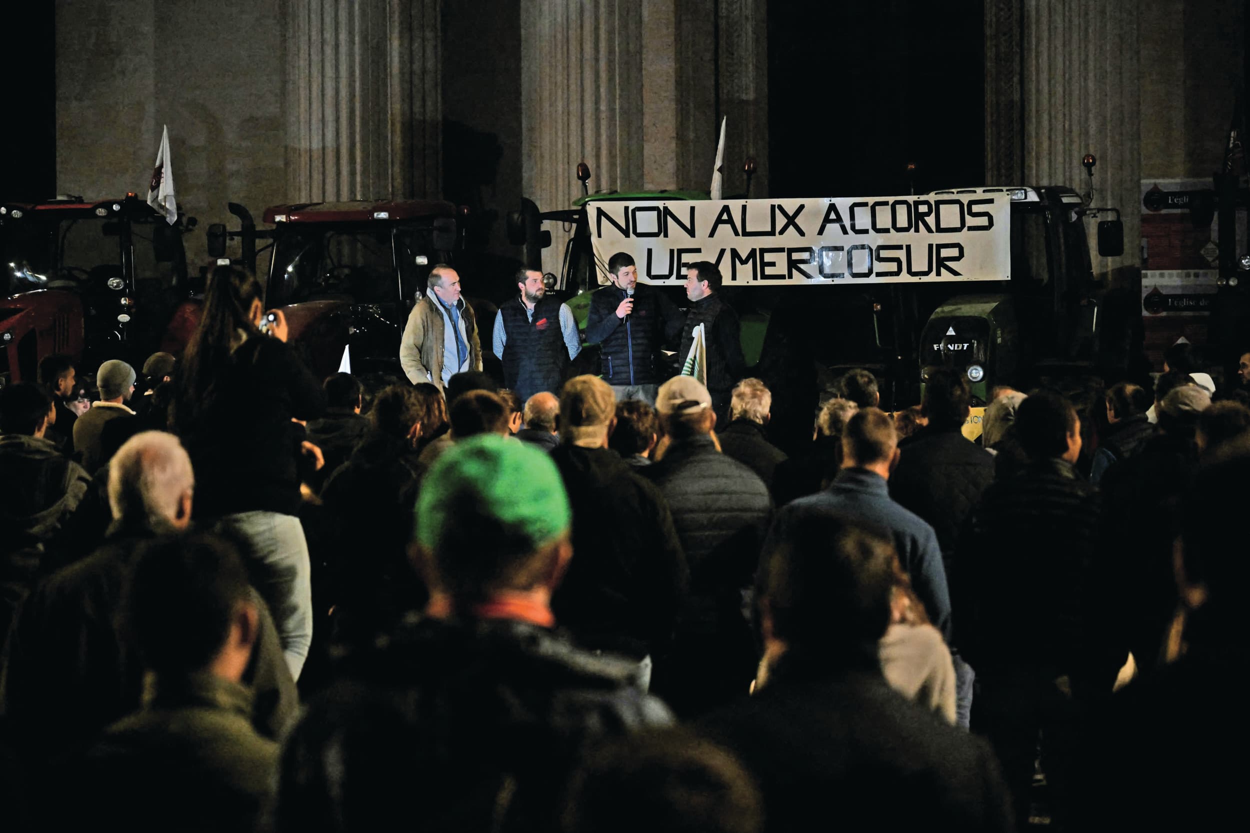 Franse boeren Mercosur-handelsverdrag