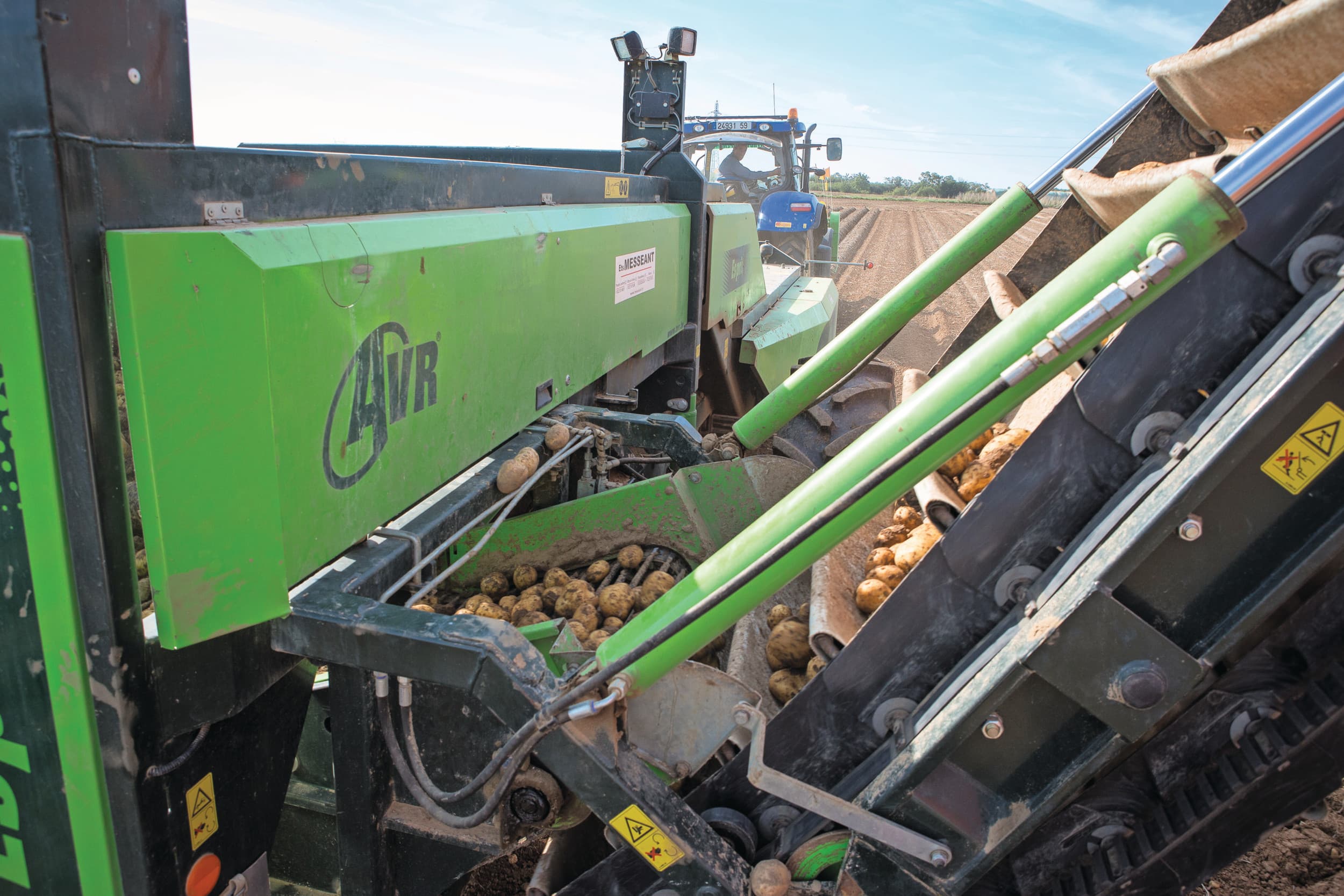 Belgische aardappeloogst prognose