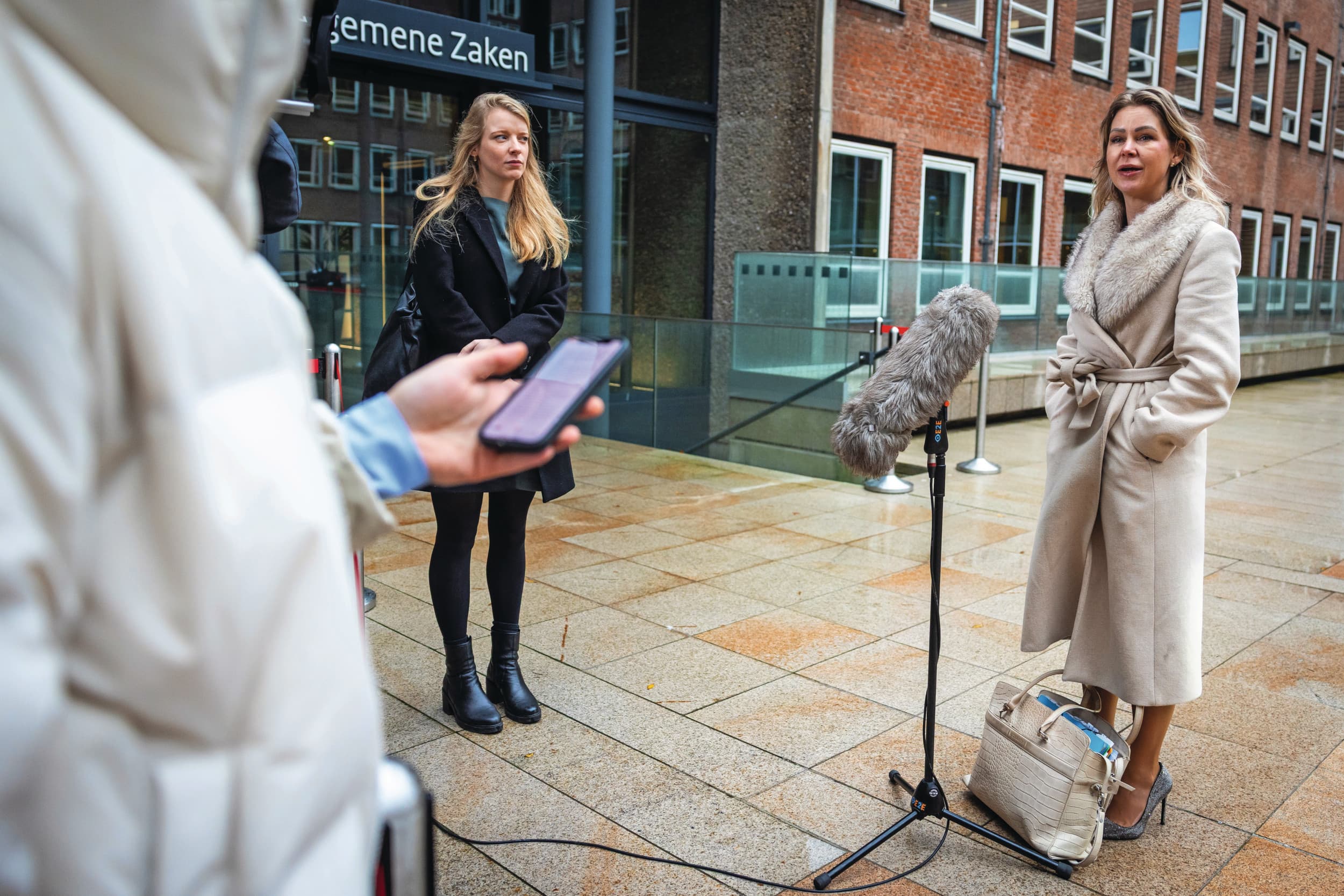 Demissionair landbouwminister Femke Wiersma na afloop van de ministerraad, waarin werd besloten de afroming bij de handel van varkens- en pluimveerechten nog dit jaar op 0% te zetten. Foto: ANP