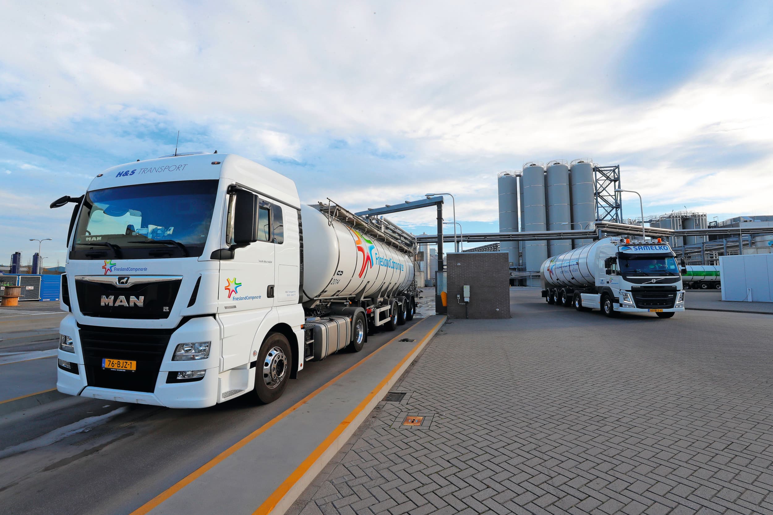 FrieslandCampina laat weten dat er rondom de locatie Veghel (N.-Br.) goede en duidelijke afspraken zijn gemaakt die nieuwe rechtszaken moeten voorkomen. Foto: Bert Jansen