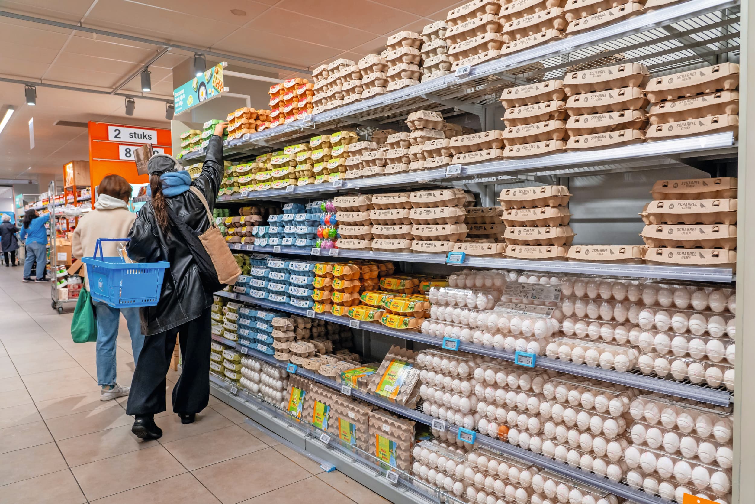prijzen kip en ei supermarkten