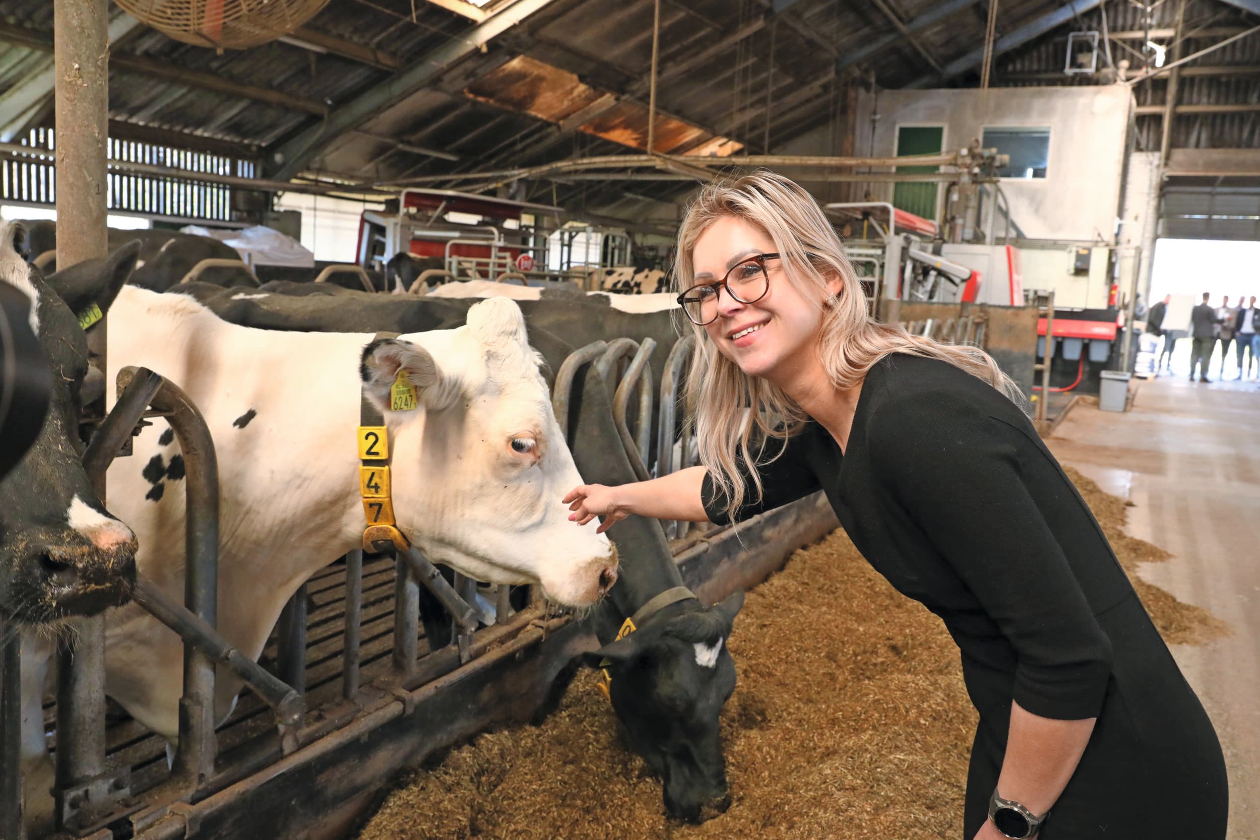 Demissionair landbouwminister Femke Wiersma heeft het Nationaal Innovatieloket Veehouderij geopend. Foto: Henk Riswick