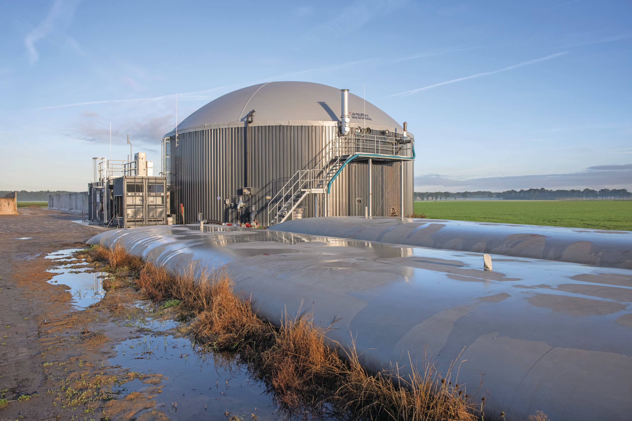 De bijmengplicht voor groen gas is essentieel voor de financiële haalbaarheid van mestvergisting, aldus mestgezant Raymond Knops. Foto: Peter Roek