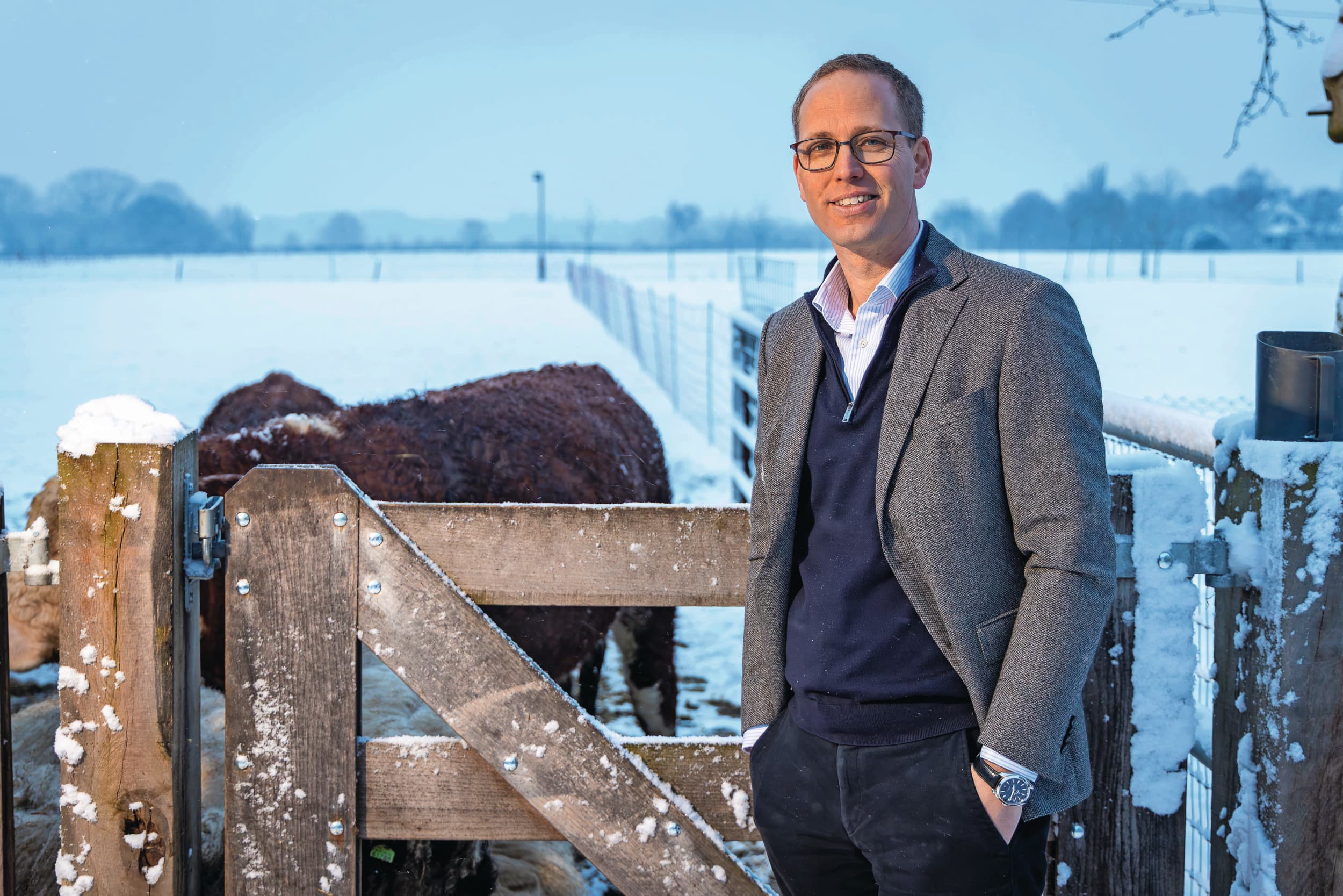 Gijsbert Duijzer: “Iedere boer kan binnen nu en vijf jaar emissiemaatregelen nemen en dat moet je borgen, monitoren en afdwingen.” Foto: Koos Groenewold