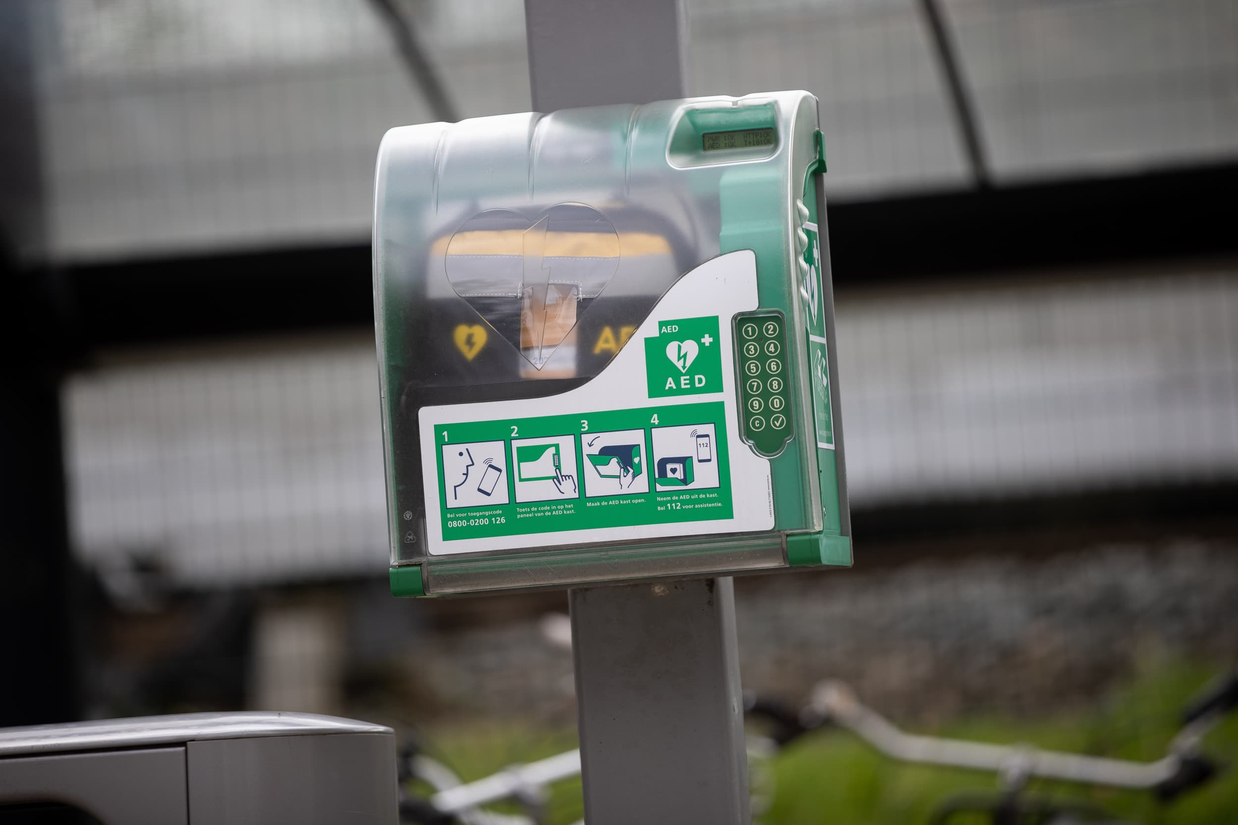 Een AED defibrillator. Foto: ANP