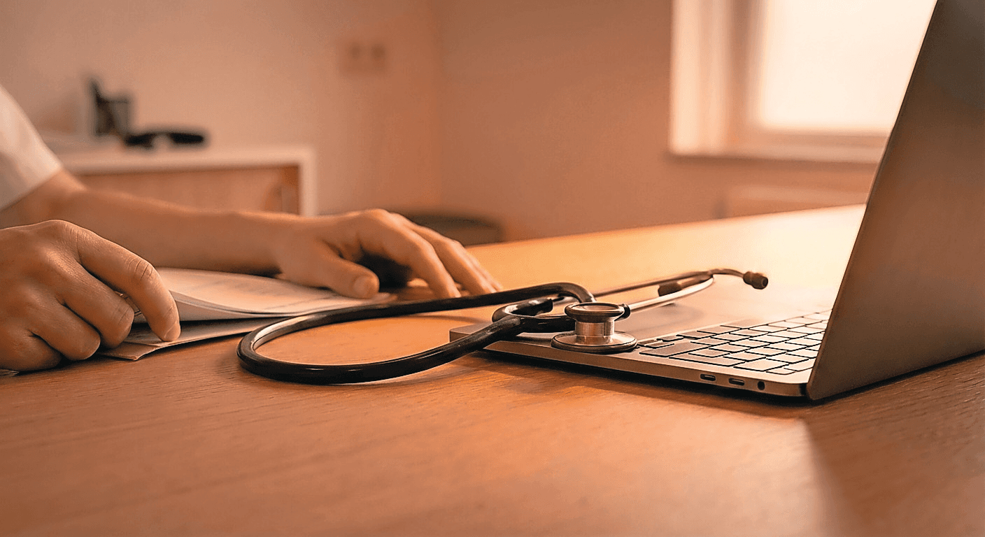 Het moeilijkste van het doktersvak is het begrenzen: even een dagje geen huisarts zijn, maar moeder. Foto: AI generated