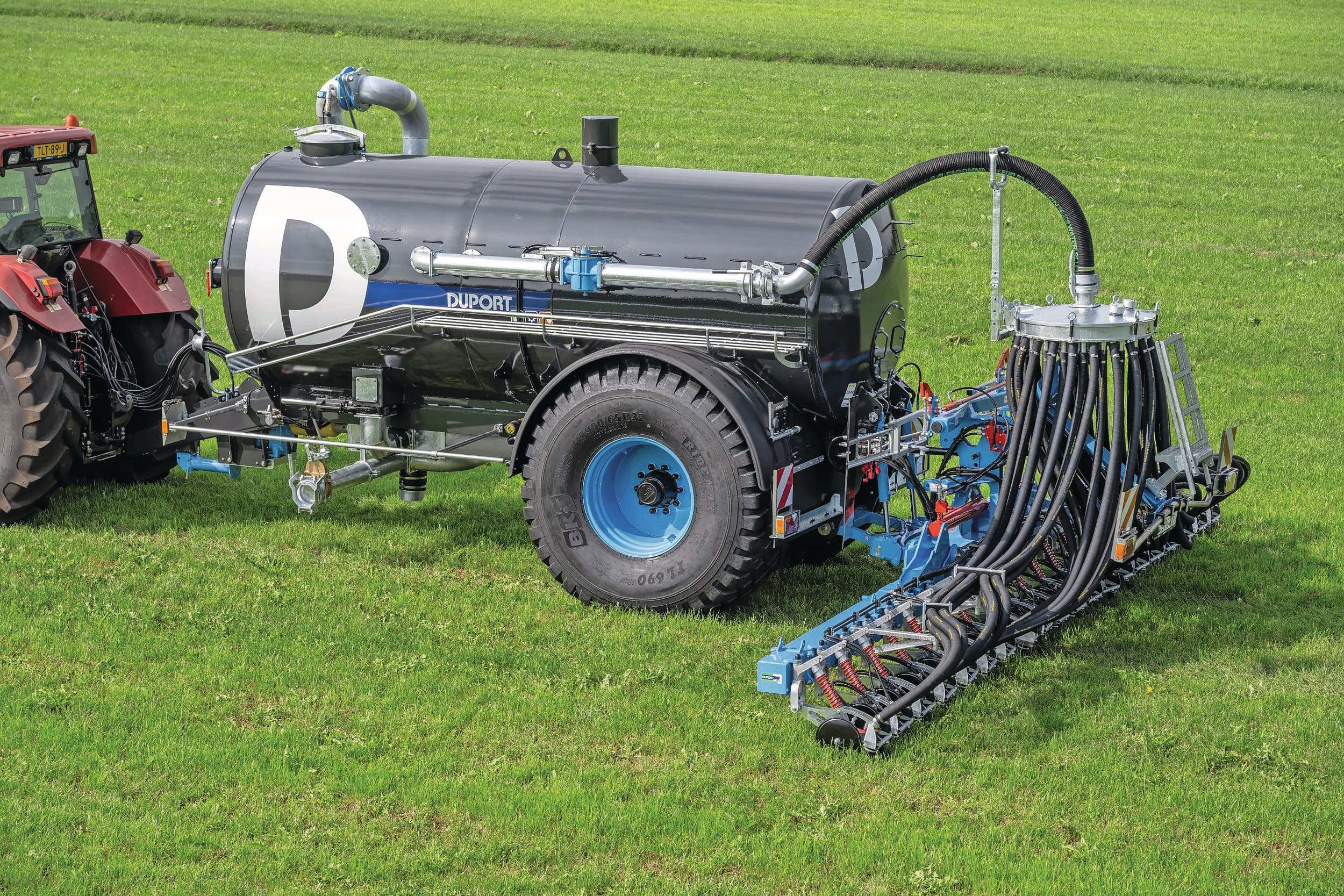 Dit zijn de enkelassige mesttanks in het overzicht. Dit is de Duport Profiline PTW.
