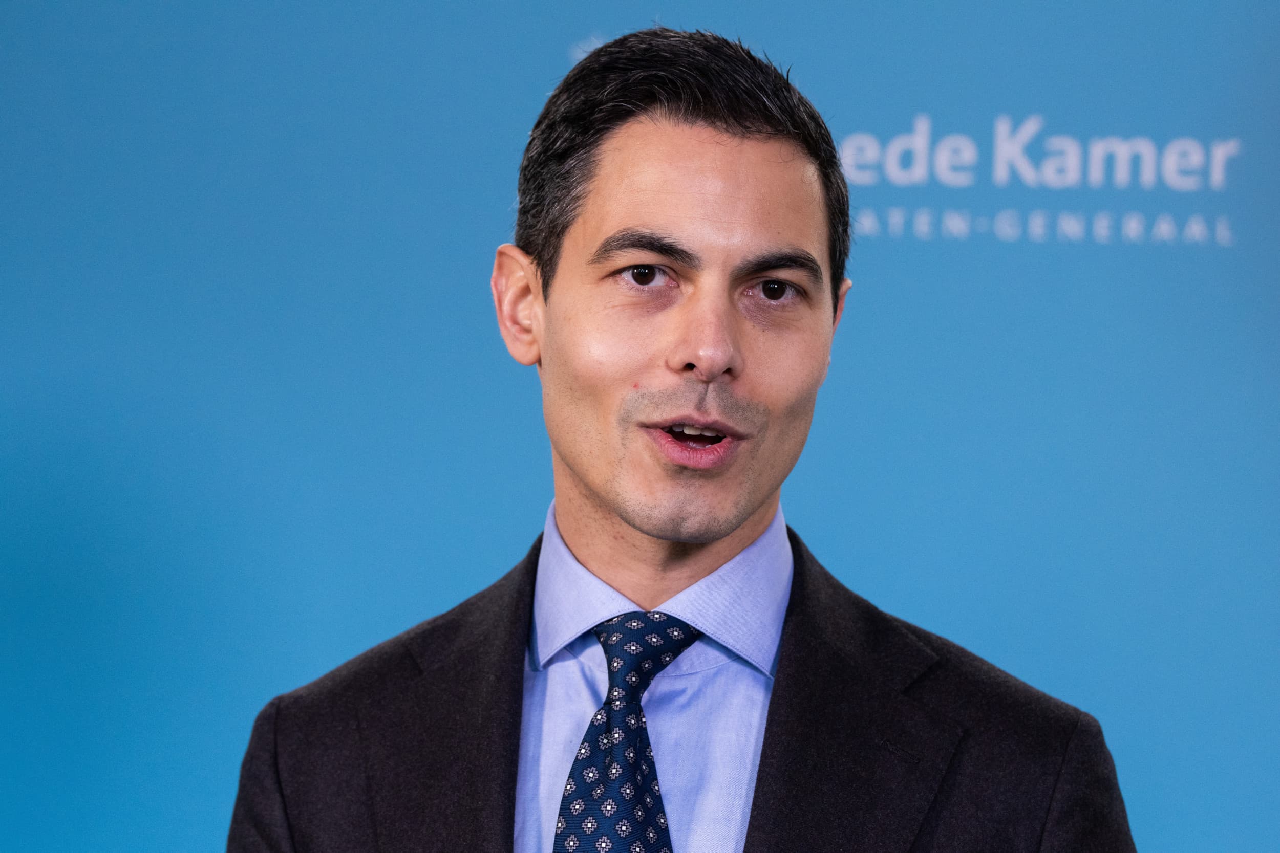 Rob Jetten gaf als formateur richting aan de samenstelling van het kabinet. Foto: ANP