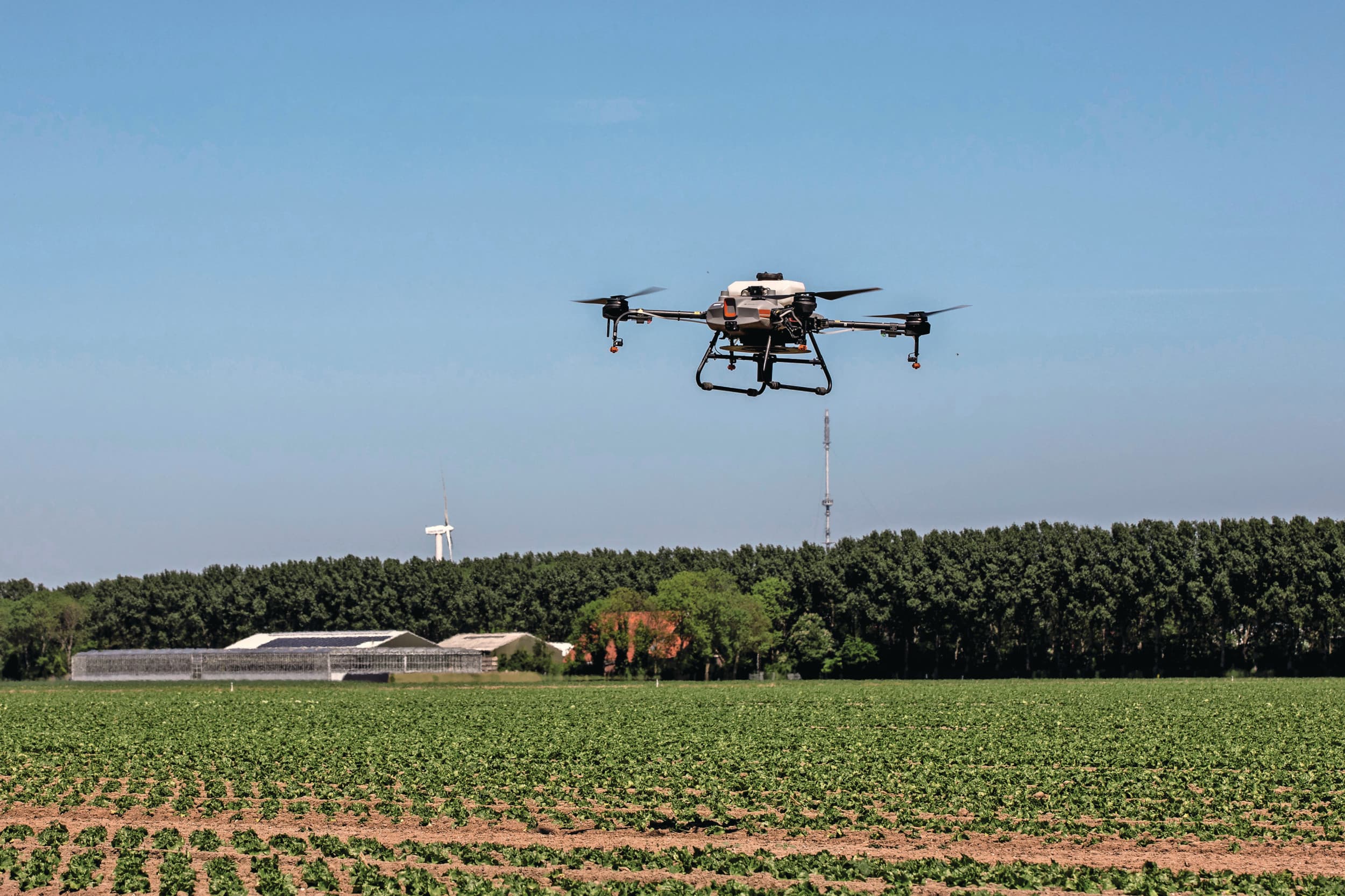drones bij gewasbescherming