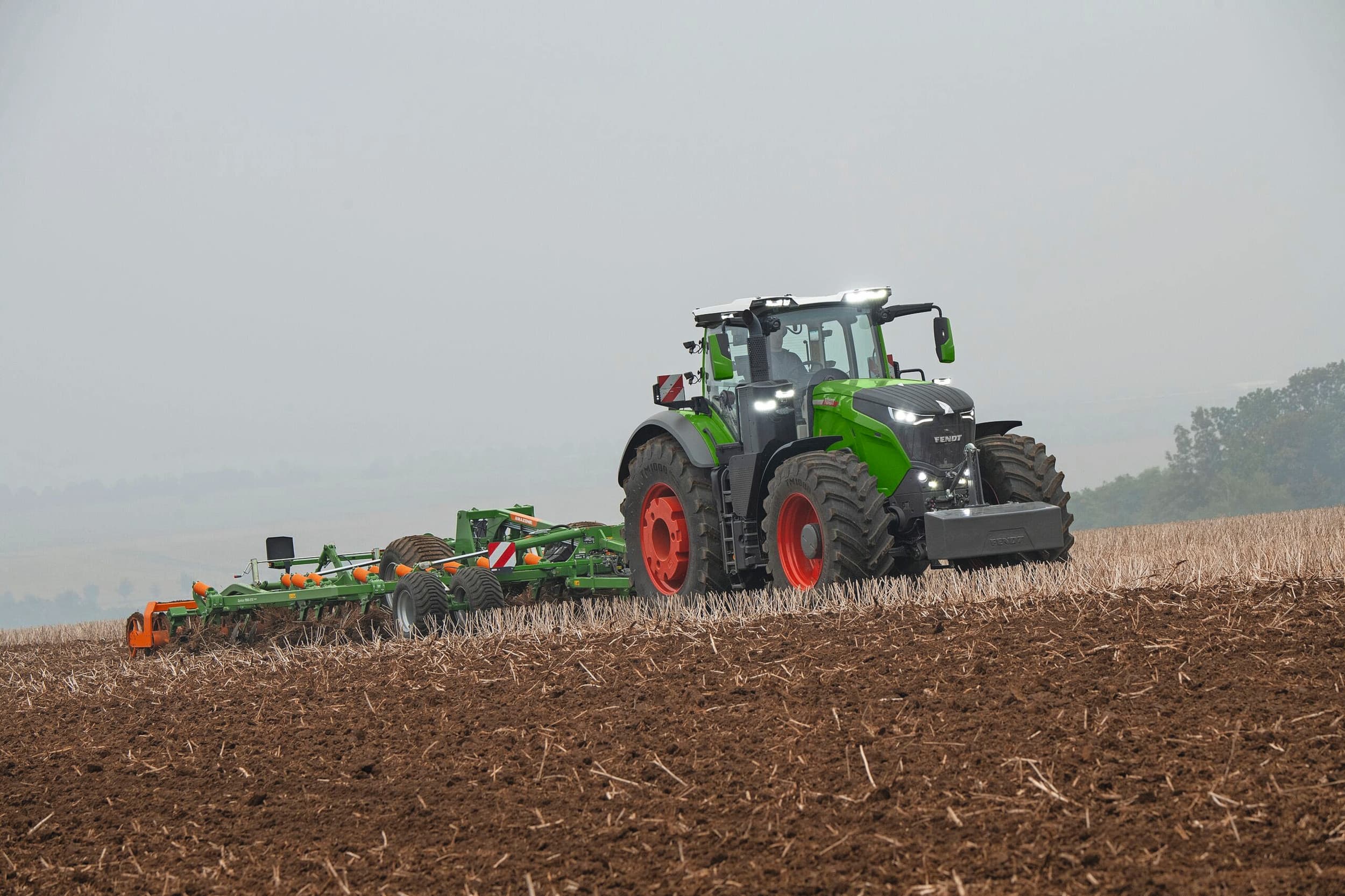 De omzet van Agco, het moederbedrijf achter Fendt, Valtra en Massey Ferguson, is in 2025 met 13,5% gedaald naar €10,1 miljard. Foto: Agco