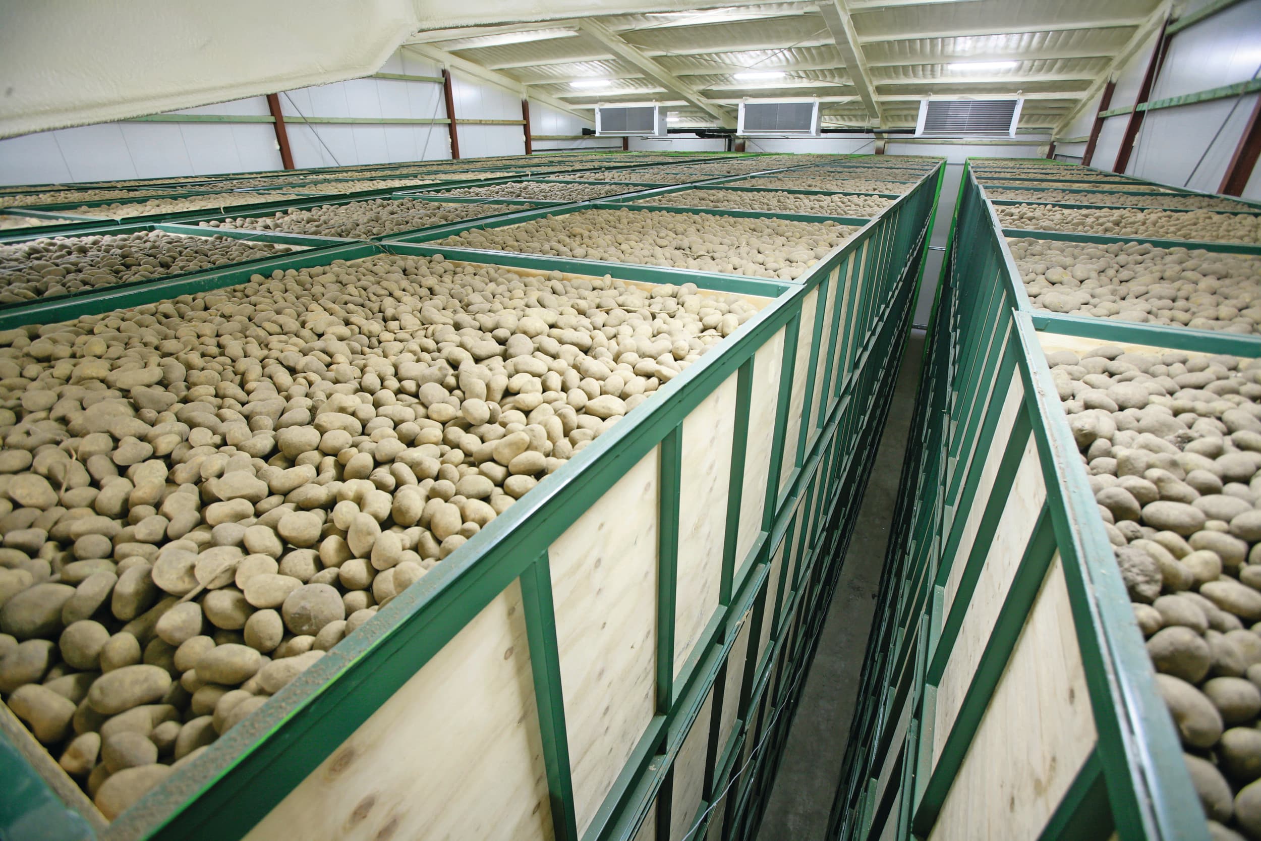 Duitse aardappelvoorraad