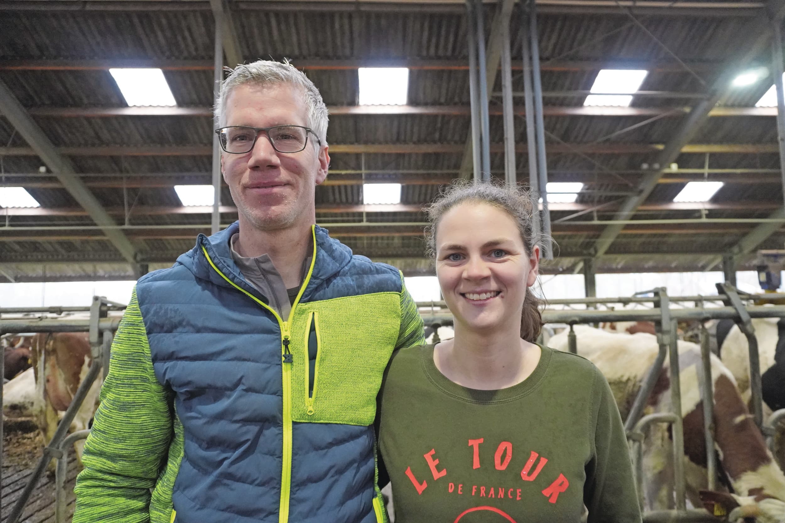 Rutger en Paula Engelbertink realiseren een natuurinclusief landbouwbedrijf in Vorden in samenwerking met Natuurmonumenten. Foto: Laura Lenderink