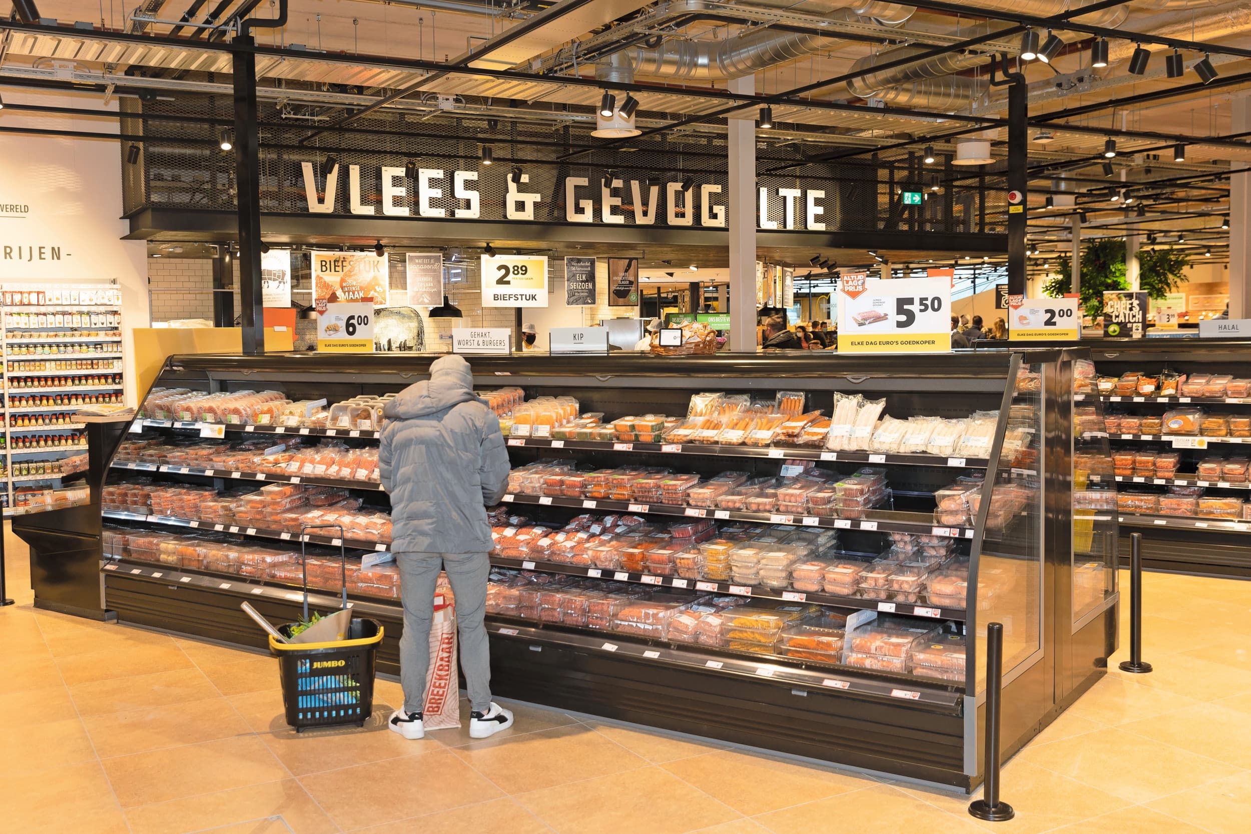 Supermarktketen Jumbo start weer met vleespromoties. Foto: Roel Dijkstra Fotografie