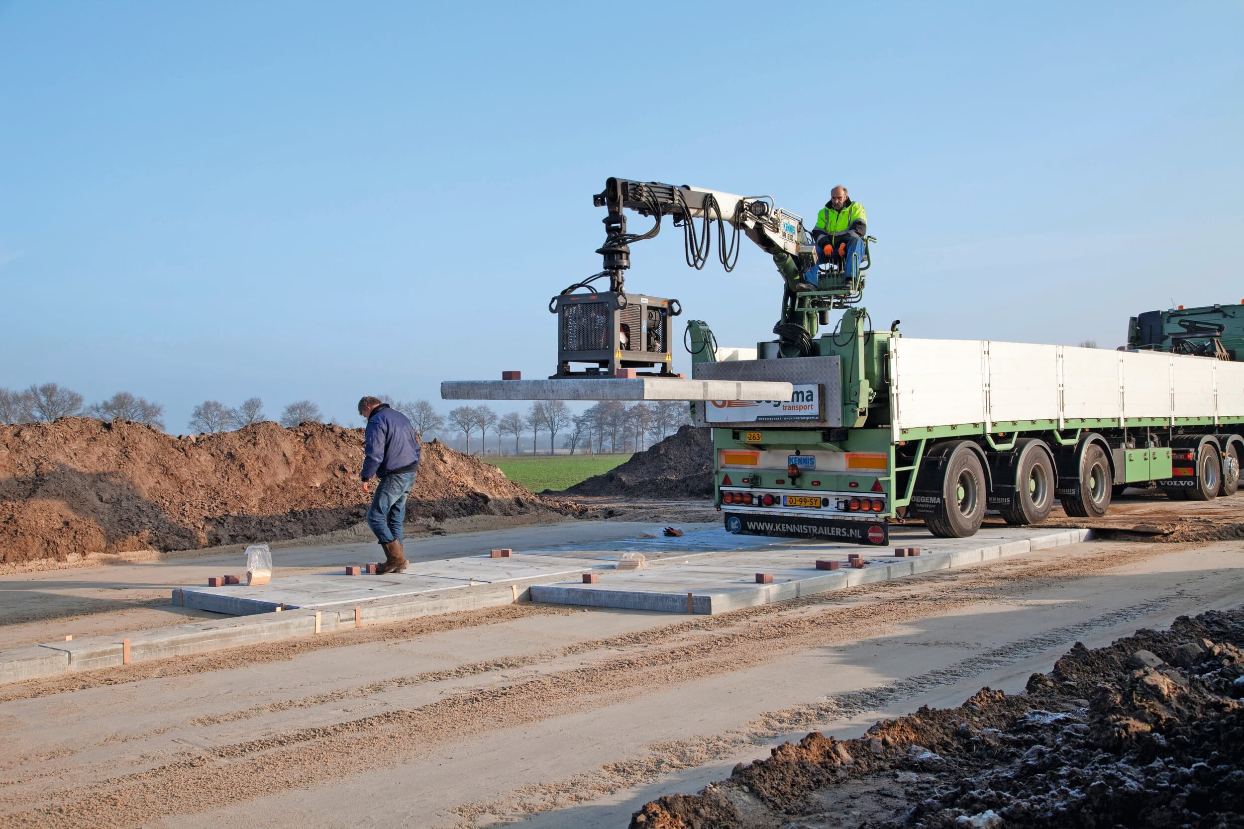 Bij de aanleg van deze silo in 2015 werd al direct een vuil-/schoonwatersysteem aangelegd om verschillende stromen te kunnen scheiden. Foto: Jan Willem Schouten