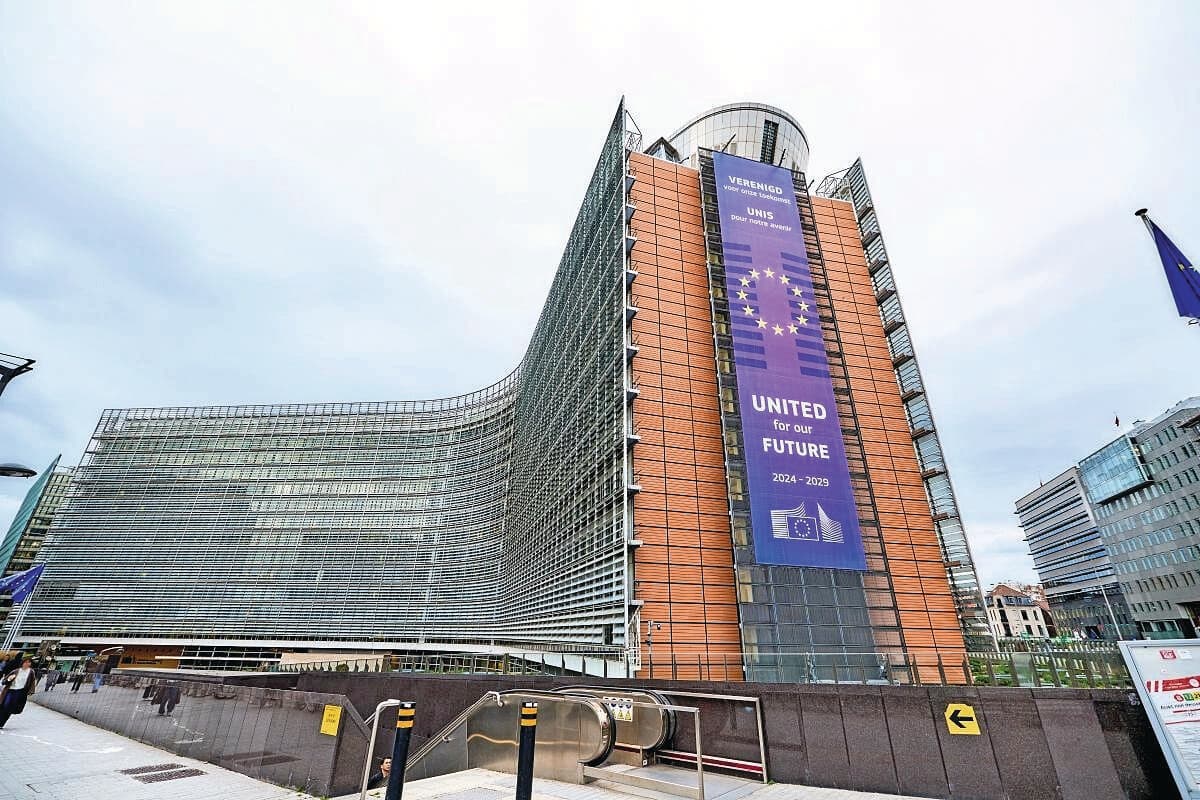 Het Berlaymont-gebouw in Brussel, hoofdkantoor van de Europese Commissie. Foto: EU