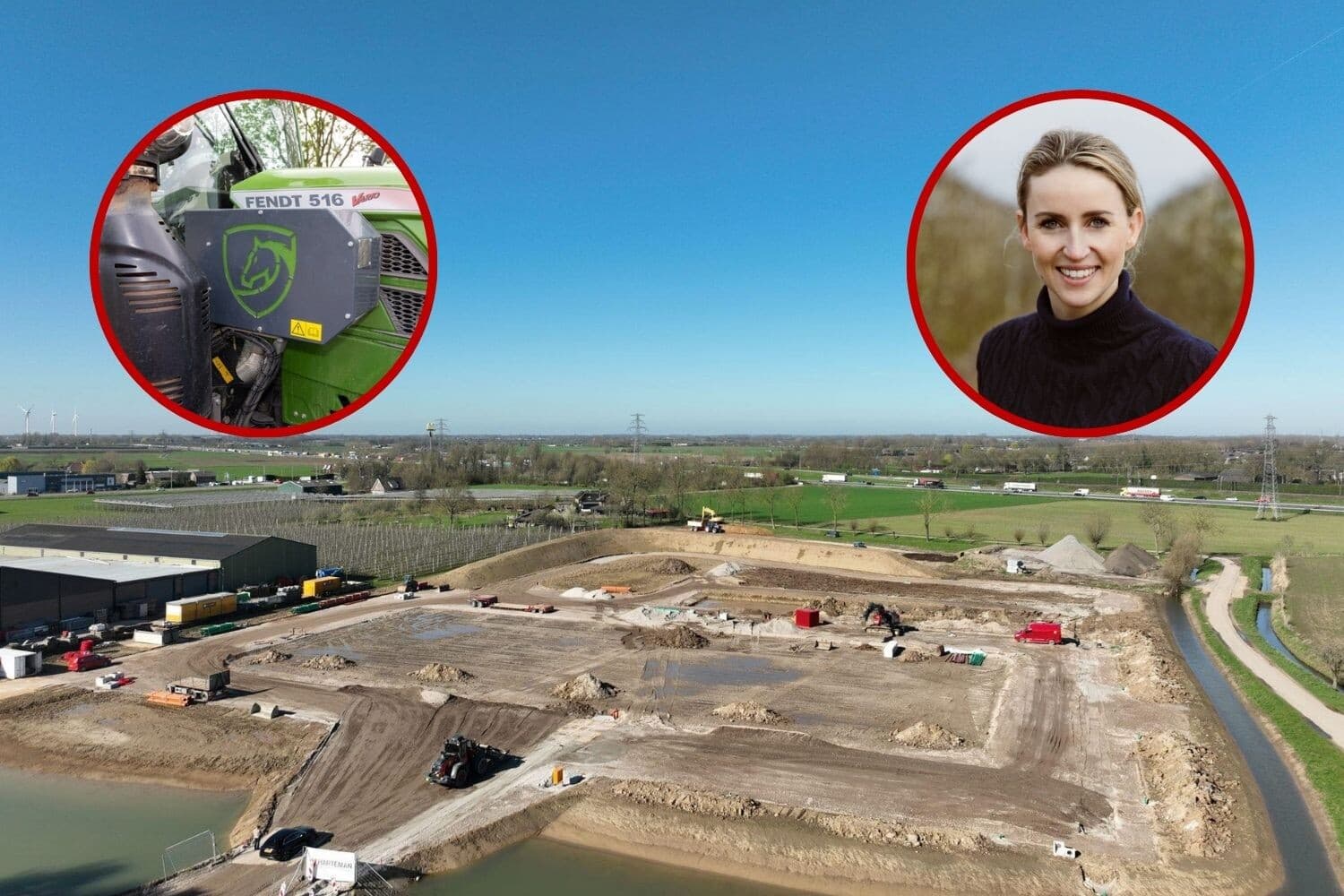 GPX Solutions gelooft in autonomie. Joanne de Ruiter (inzet) geeft aan dat er een nieuw terrein is aangekocht waar productie komt en waar ook getest gaat worden. Joanne de Ruiter: "Autonomie is een verhaal voor de lange termijn. De boer moet eerst zien en voelen. Maar de boer die autonomie gebruikt, wil niet meer terug." Inzet links: trekker uitgerust met een iQuus-systeem. Foto's: GPX Solutions en Koos Groenewold