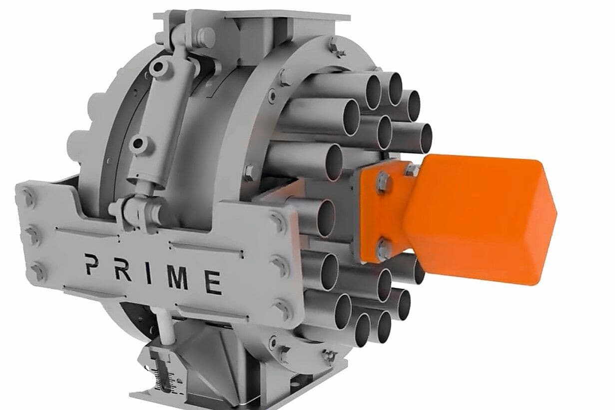 De ProTube Prime is verkrijgbaar met 20 tot maximaal 48 uitlopen, naar keuze met een diameter van 40 mm of 50 mm. Foto: AgrarPro