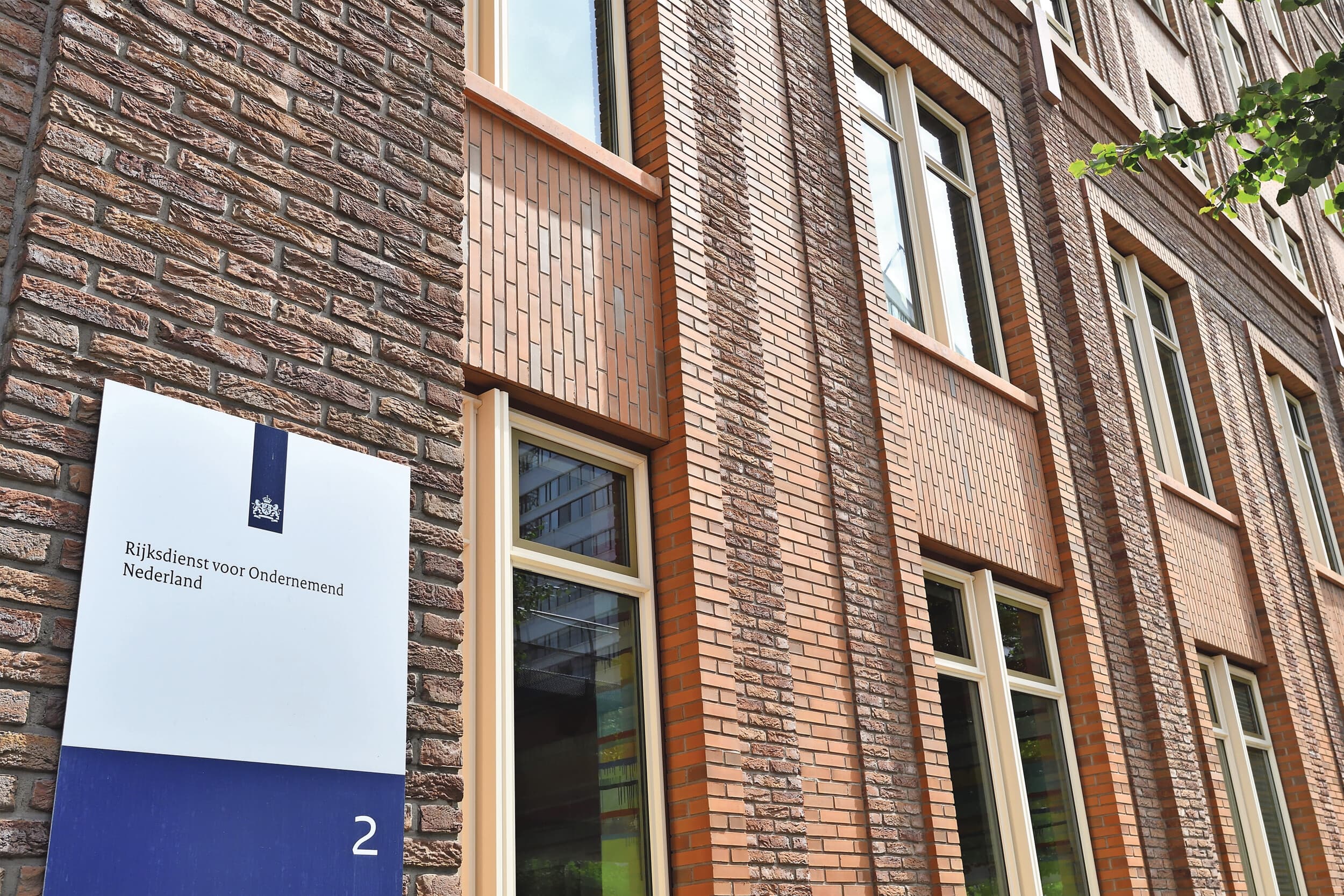 Pand van de Rijksdienst voor Ondernemend Nederland. Foto: ANP
