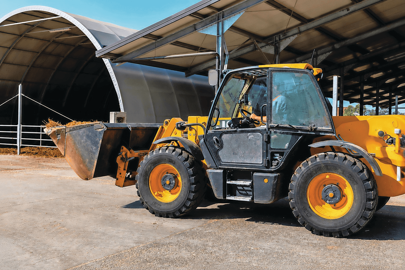 De Multimax MP 527 is ontwikkeld voor machines die veel manoeuvreren en regelmatig van rijrichting wisselen. Foto: Bohnenkamp Benelux
