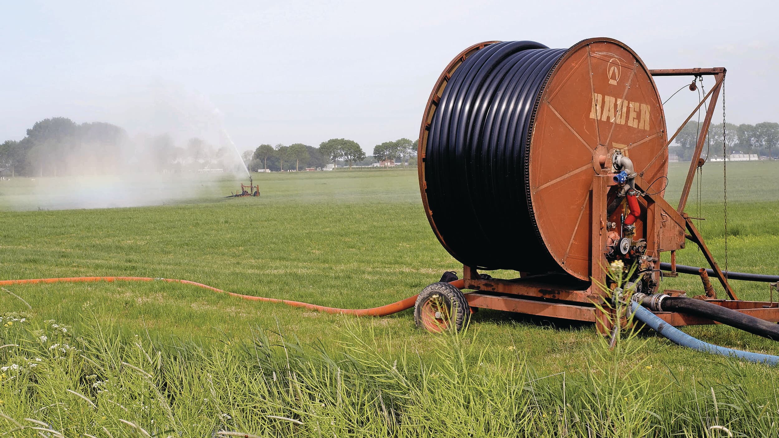 De regen heeft voor enige verlichting gezorgd, maar het is nog altijd droog, aldus de Unie van Waterschappen. Foto: Michiel Eberwijn