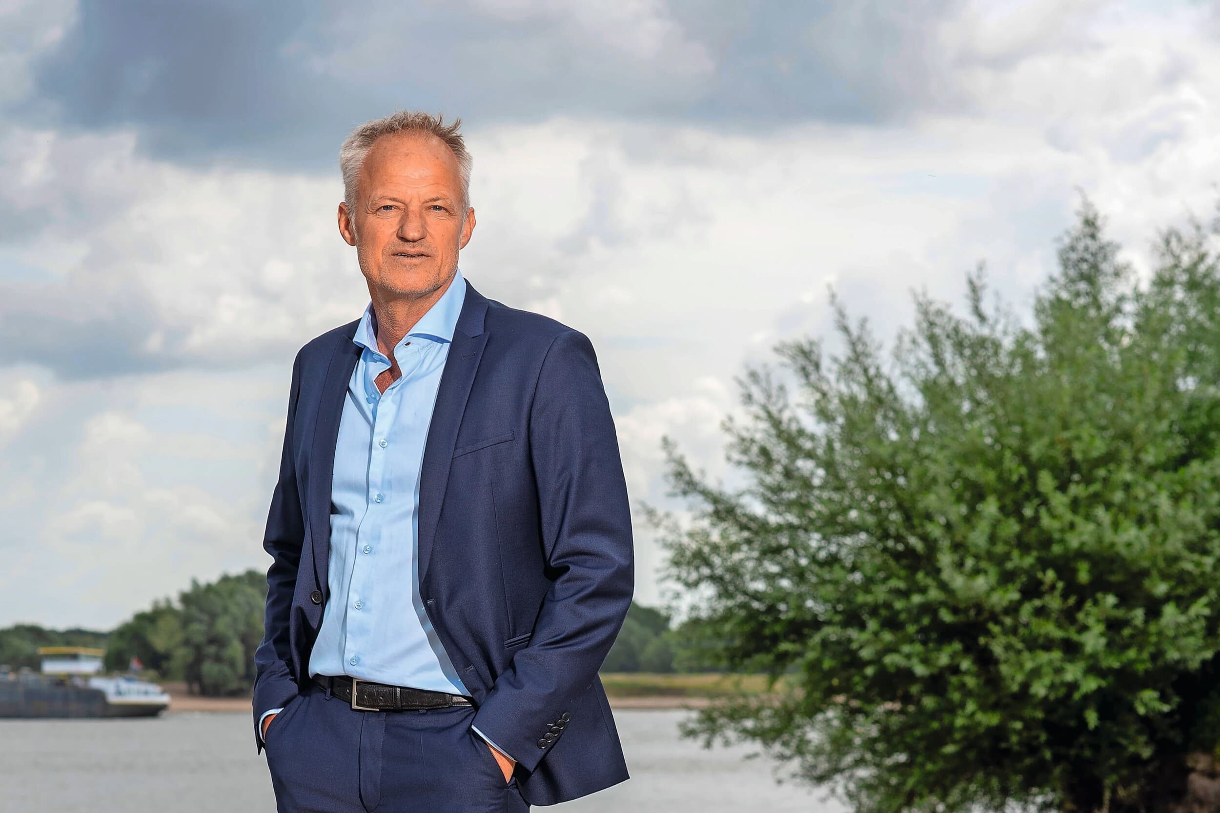 Deltacommissaris Co Verdaas waarschuwt voor verzilting, droogte en watertekorten. Boeren moeten zich voorbereiden op ingrijpende keuzes. Foto’s: Raphaël Drent