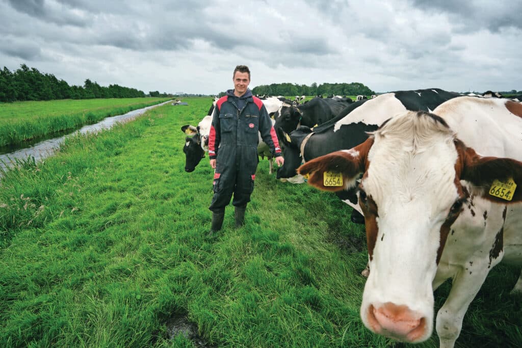 Zijn opa en zijn vader namen hem als kind altijd mee naar de koeien. De vonk sprong over en Niels dacht: dat wil ik later ook!