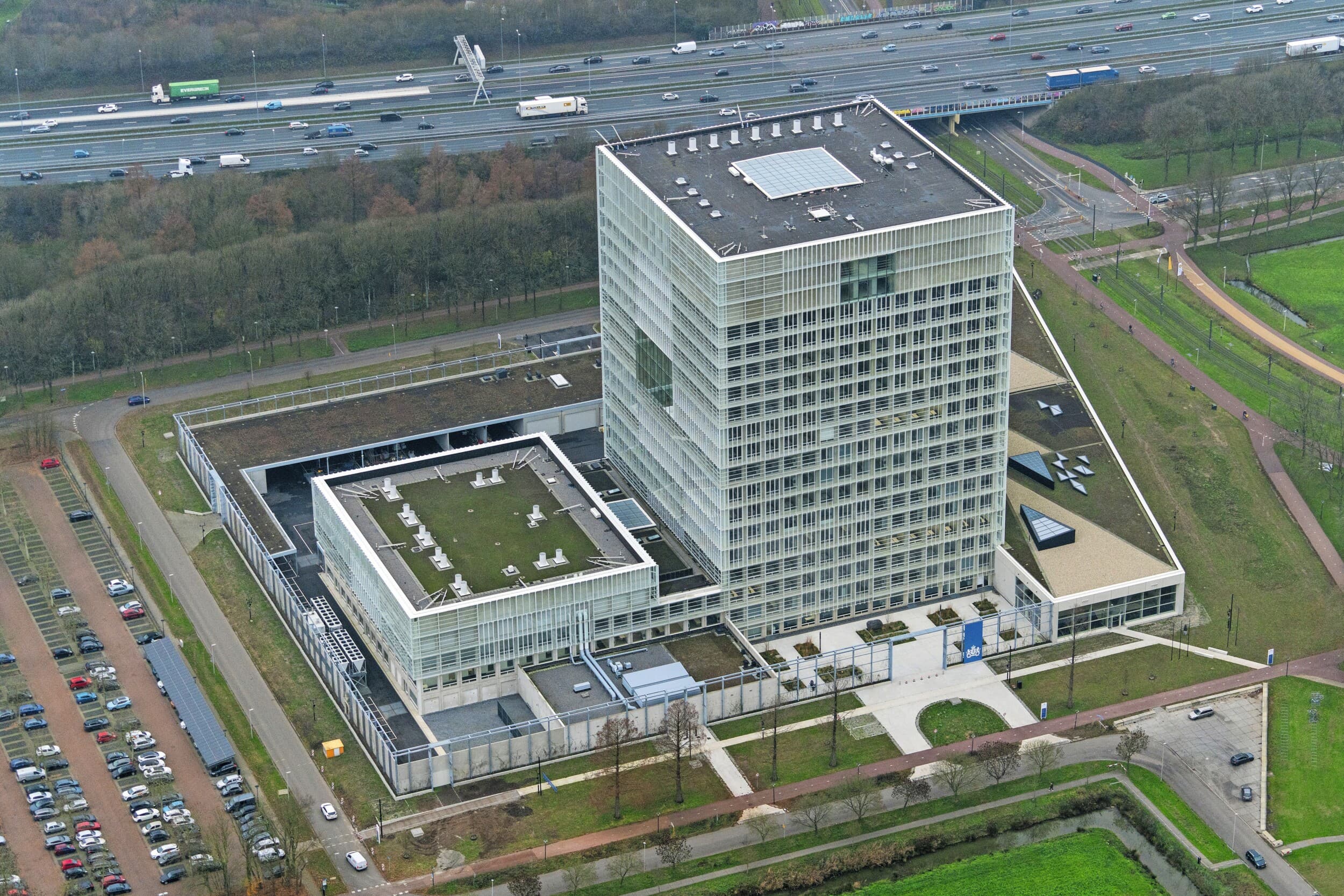 Het hoofdkantoor van het RIVM in Utrecht. Foto: ANP